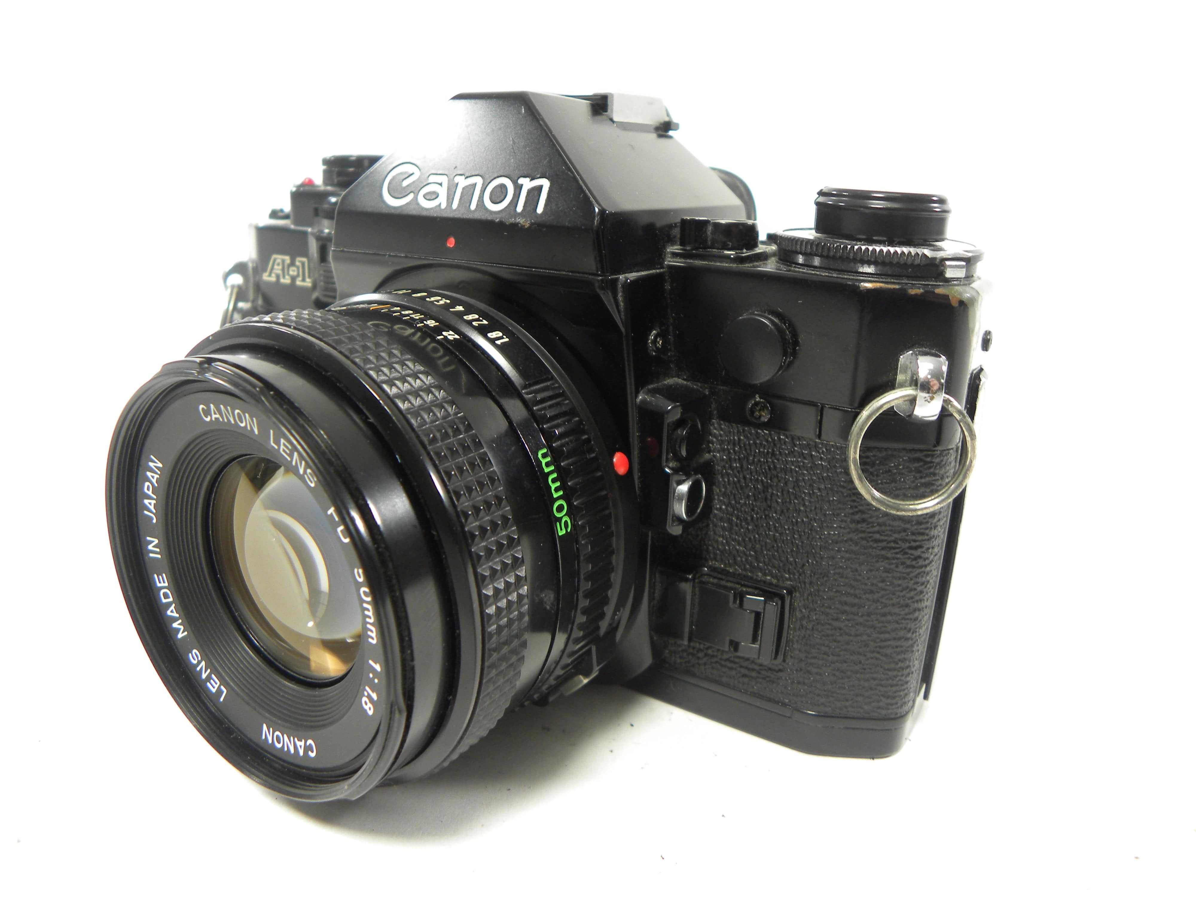 Canon A-1 35mm SLR w/FD 50mm f1.8