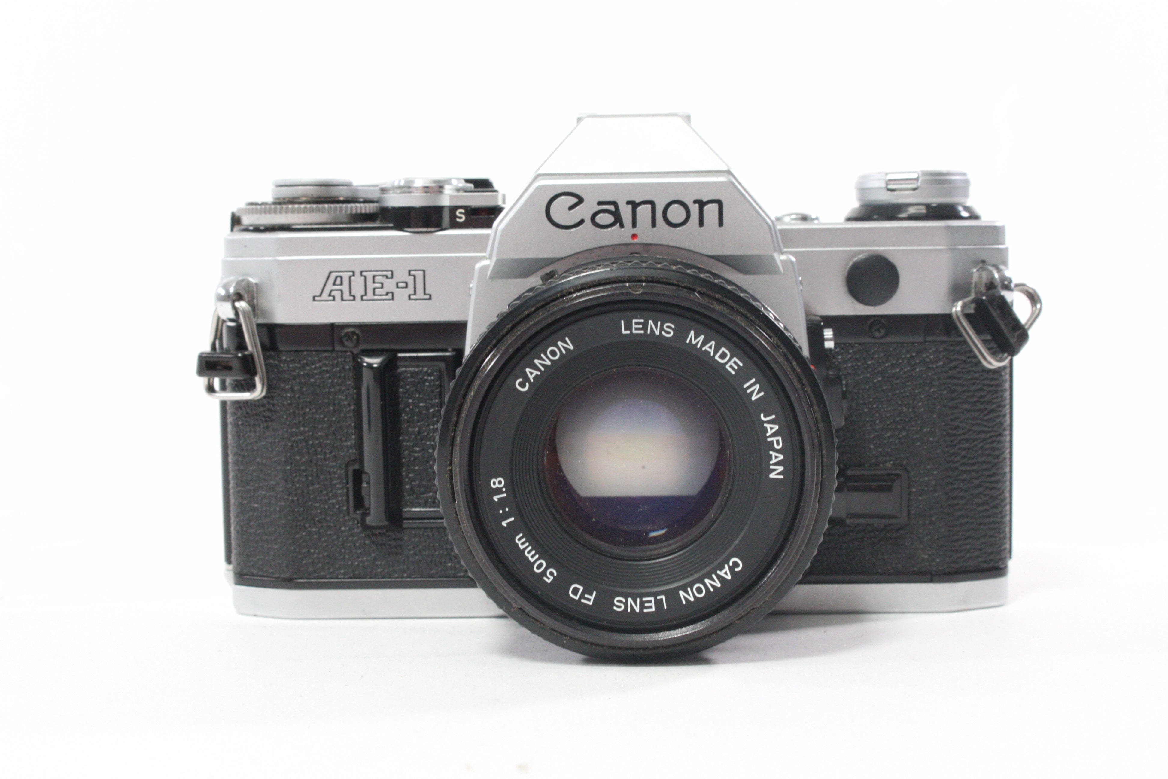 Canon AE-1 35mm SLR Camera with 50mm f/1.8 Lens