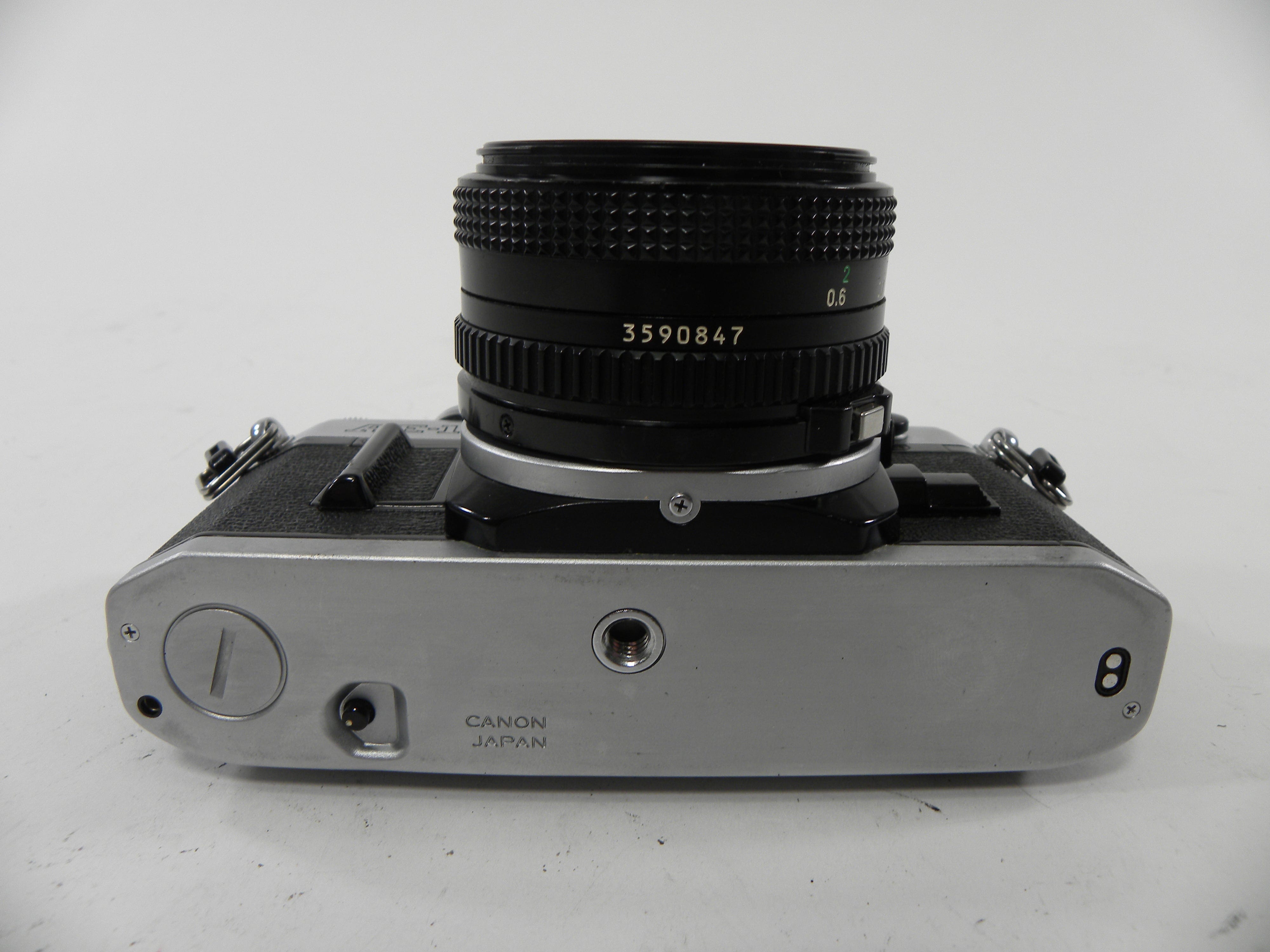 Canon AE-1 35mm SLR w/50mm f1.8