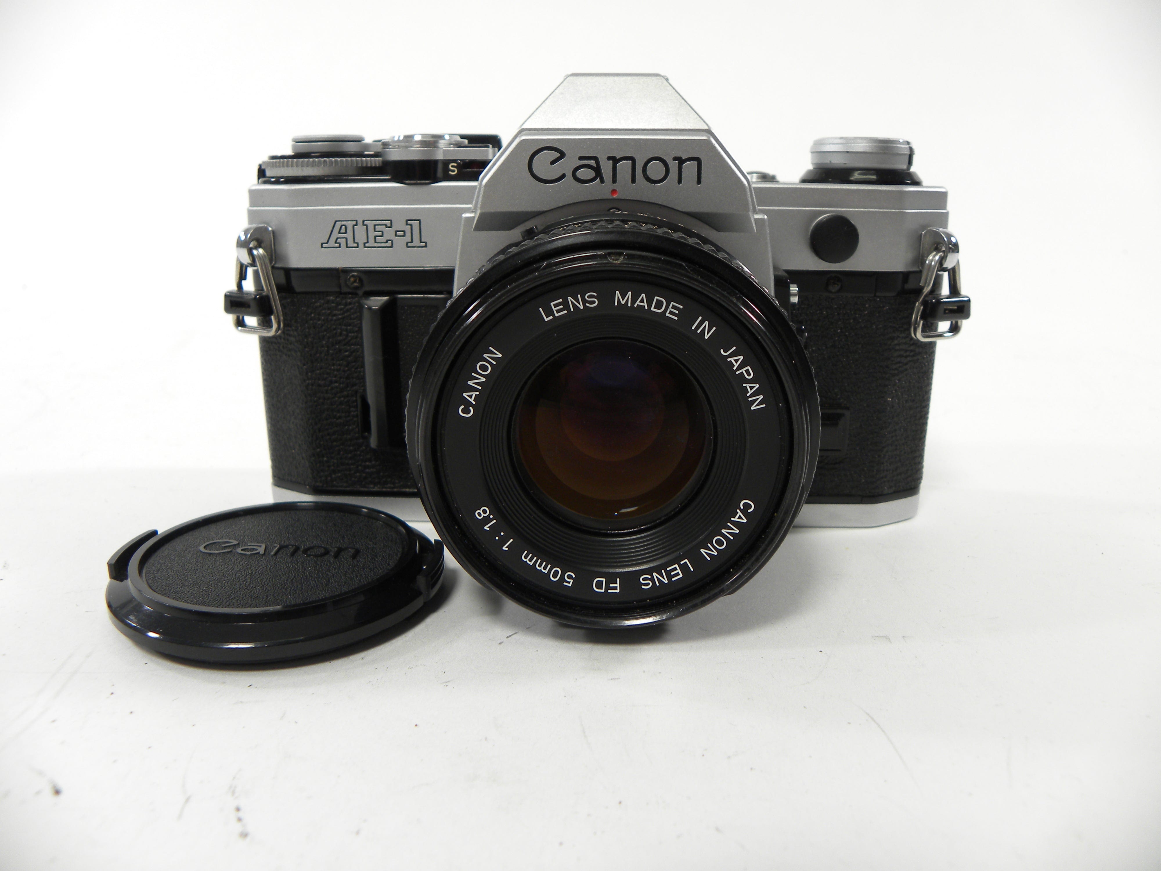 Canon AE-1 35mm SLR w/FD 50mm f1.8