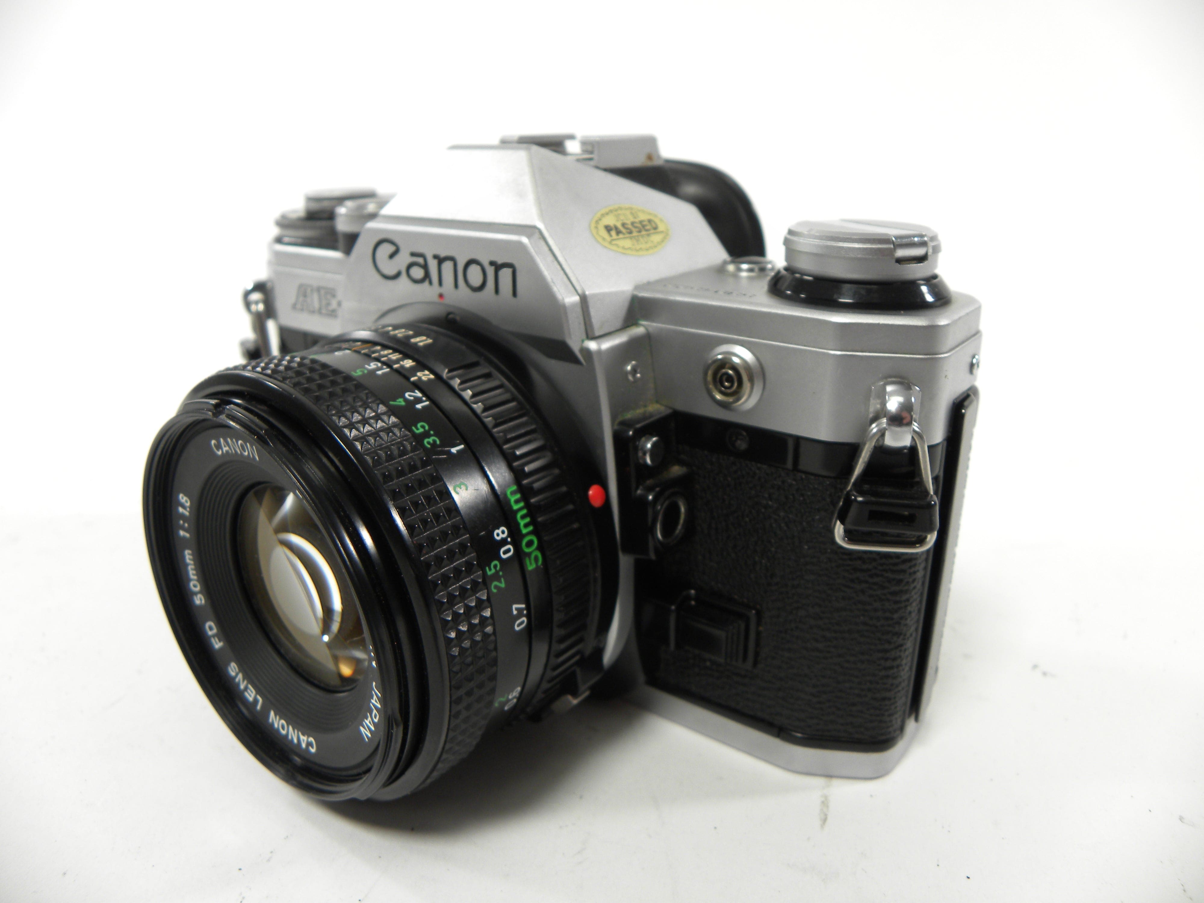 Canon AE-1 35mm SLR w/FD 50mm f1.8