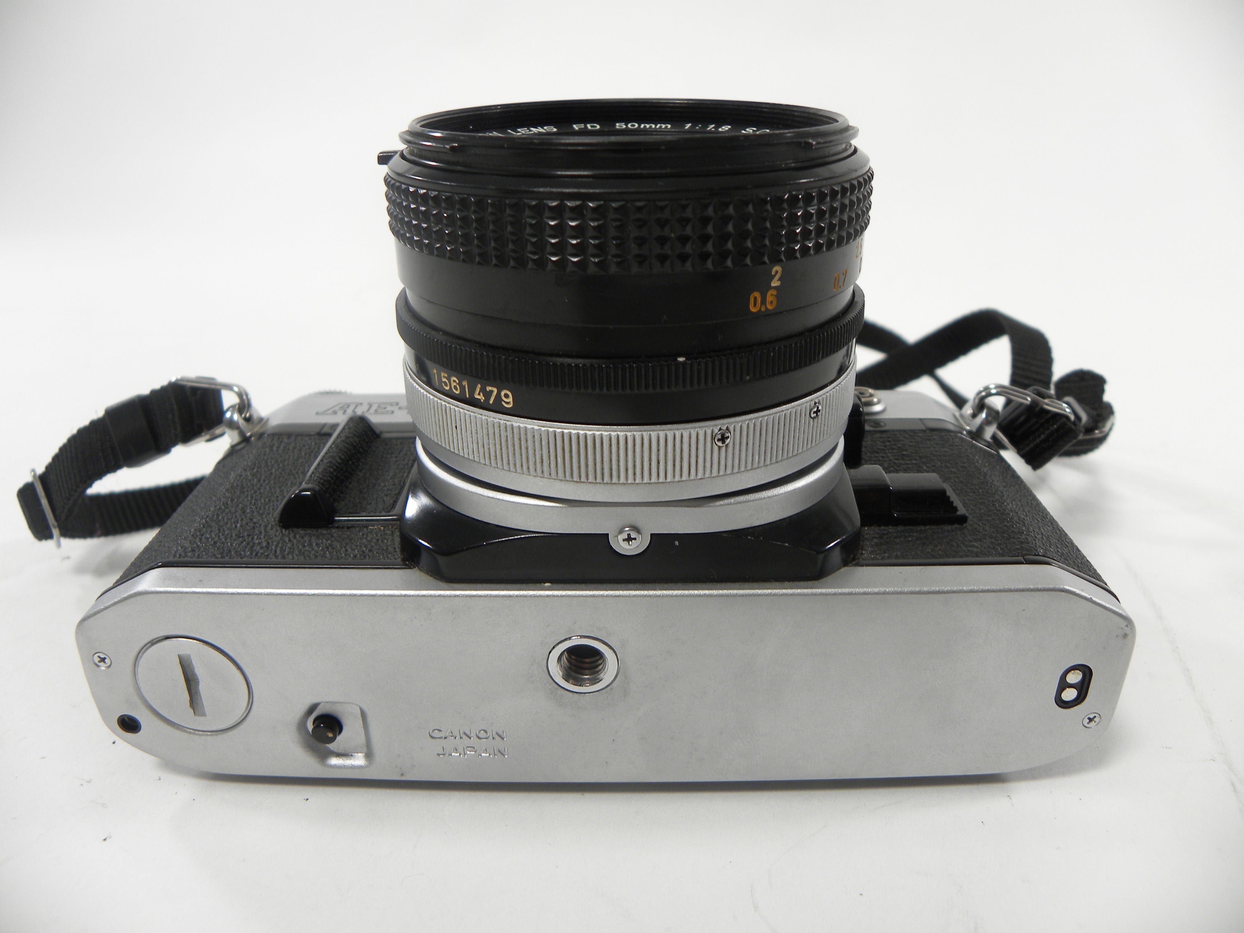 Canon AE-1 35mm SLR w/FD 50mm f1.8 S.C.