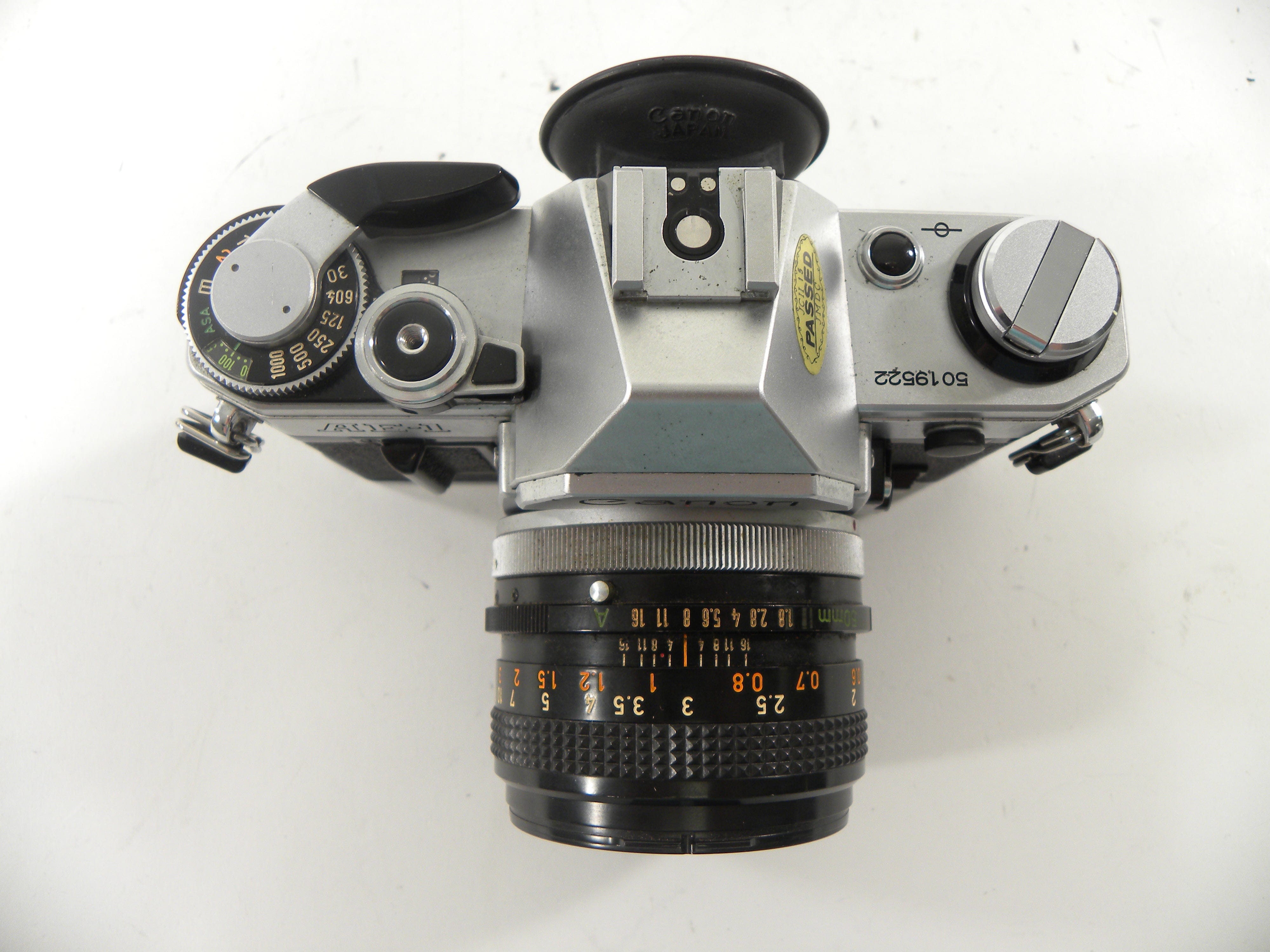Canon AE-1 35mm SLR w/FD 50mm f1.8 S.C.