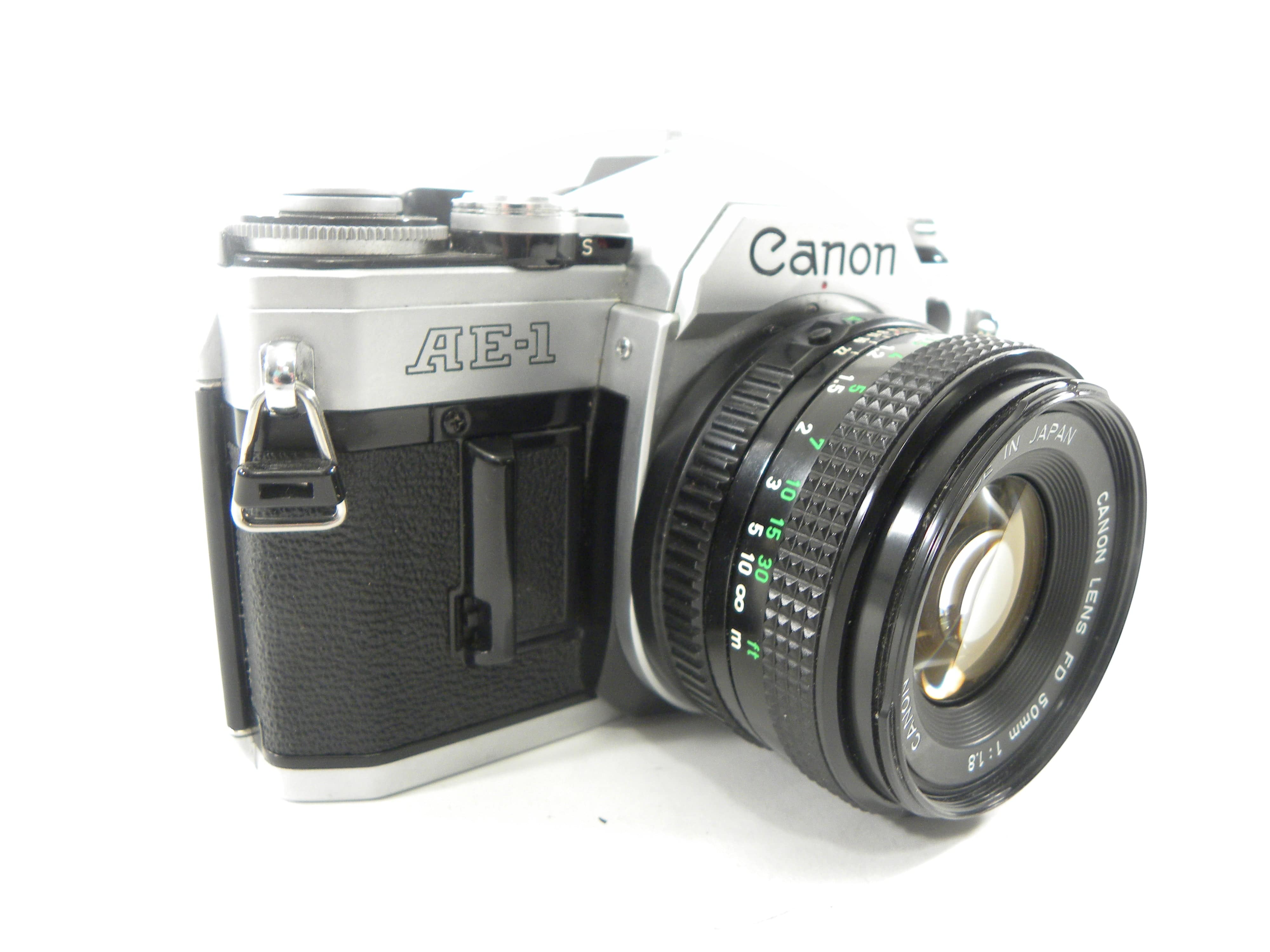 Canon AE-1 35mm SLR w/FD 50mnm f1.8