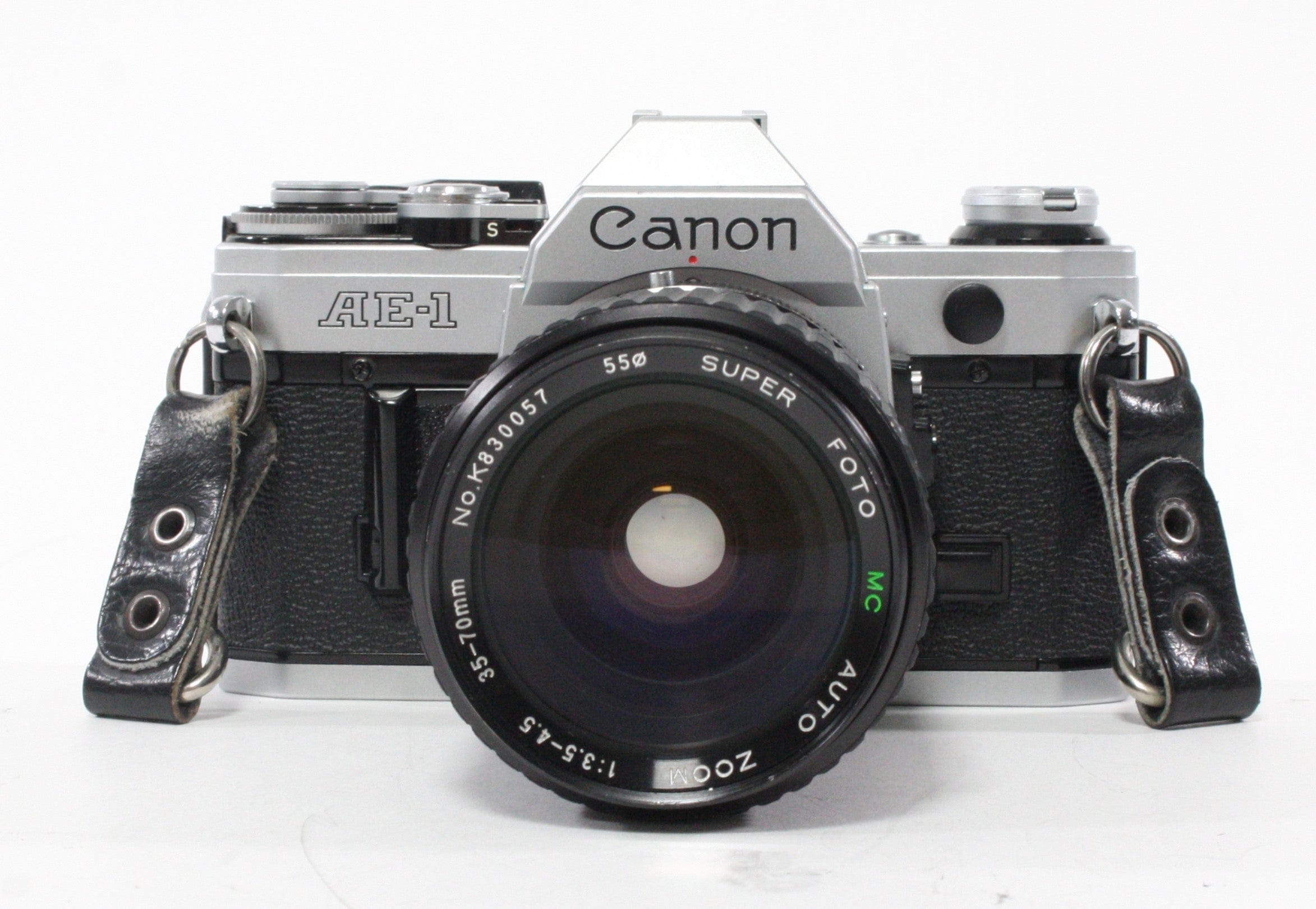Canon AE-1 Camera with 35-70mm f/3.5-4.5 Lens