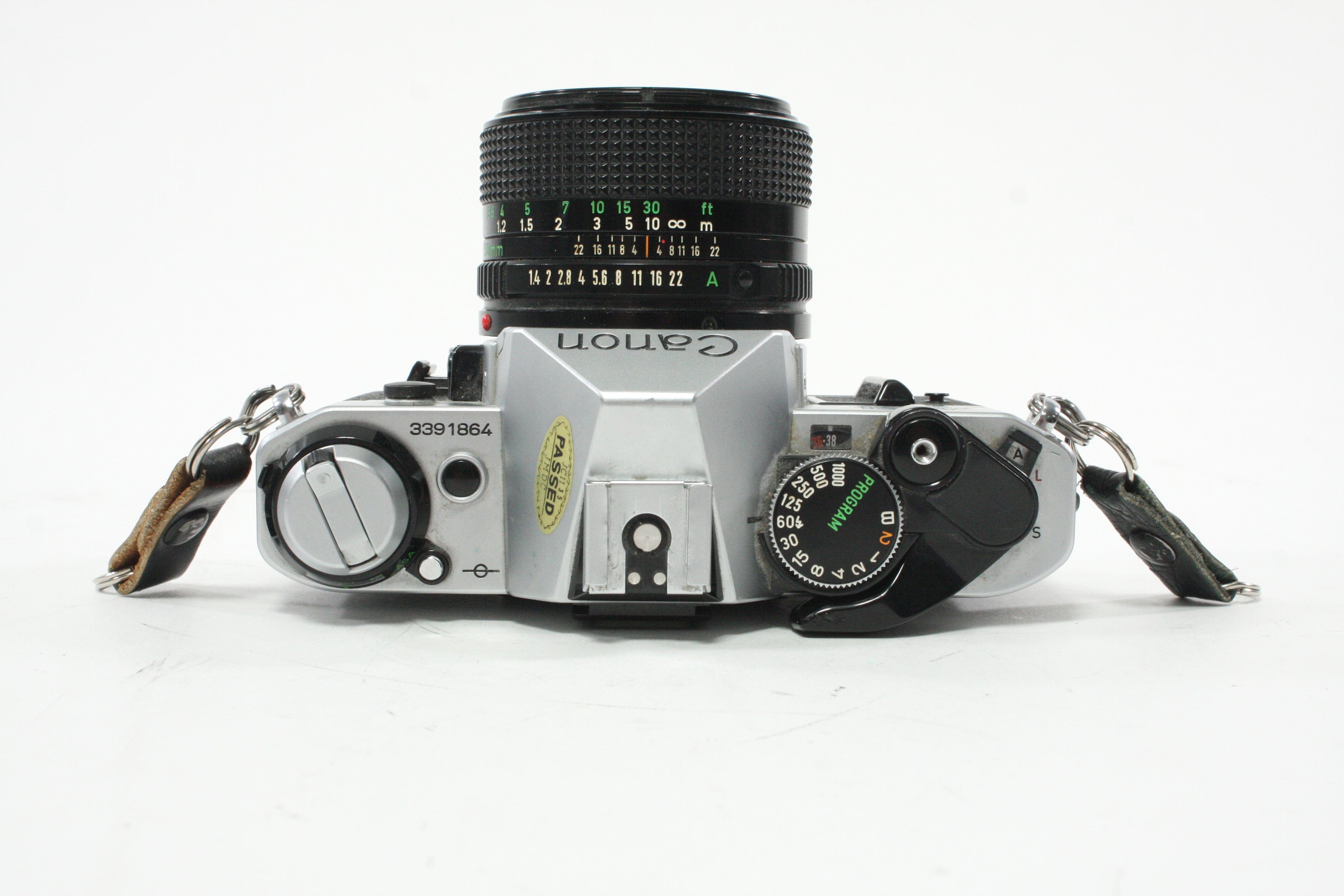 Canon AE-1 Program 35mm SLR Camera with 50mm f/1.4 FD Lens