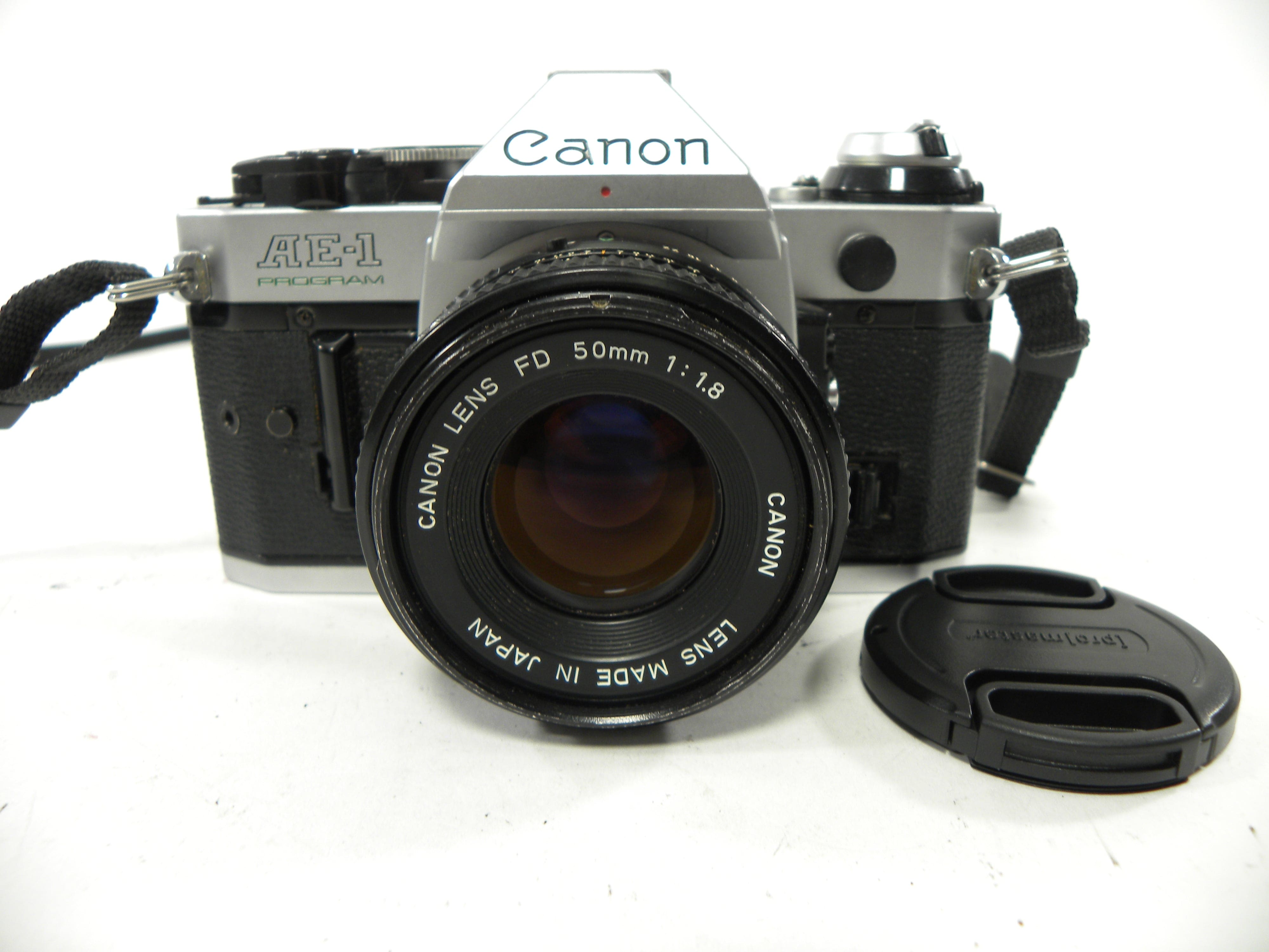 Canon AE-1 Program 35mm SLR w/50mm f1.8