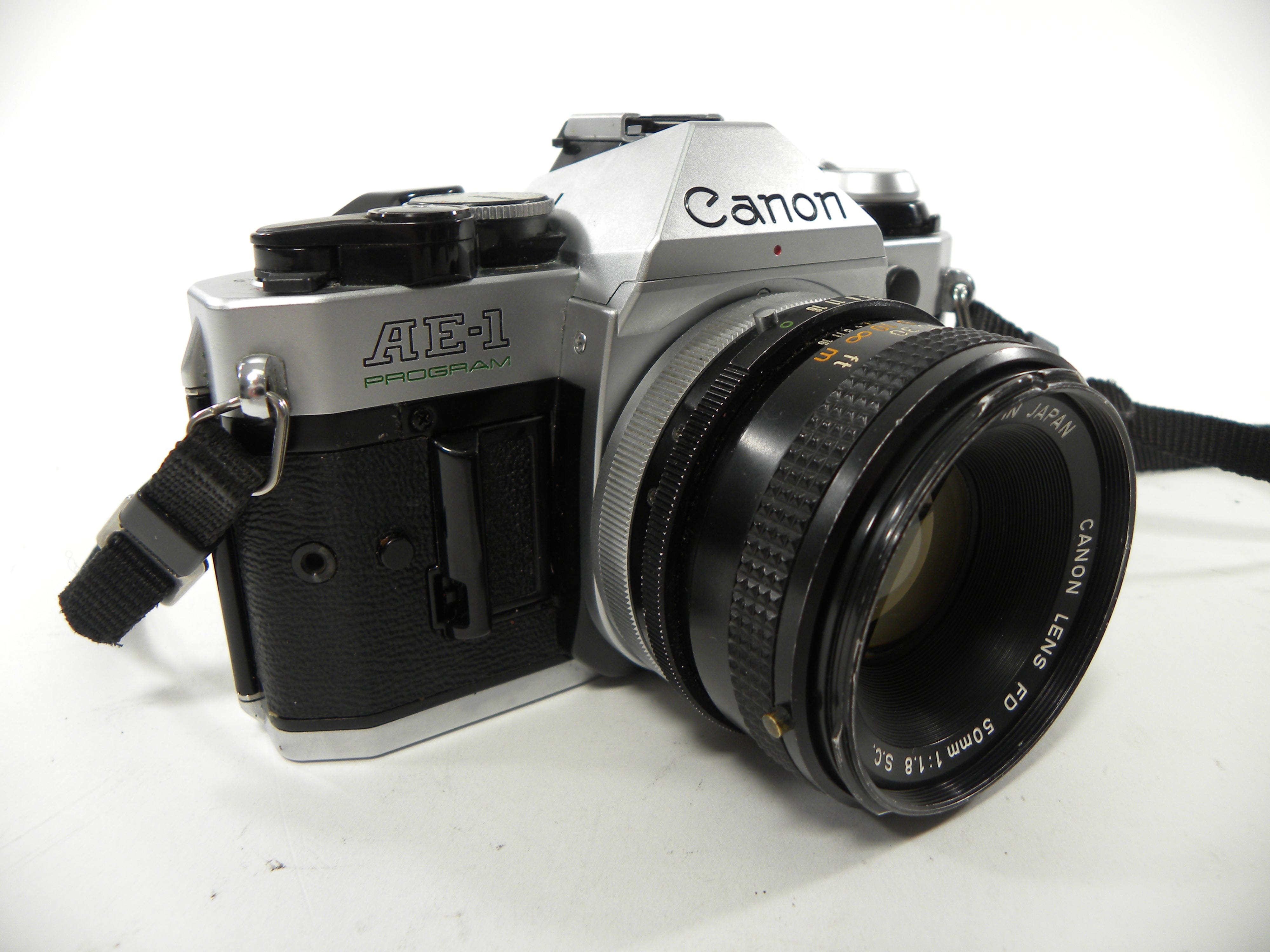 Canon AE-1 Program 35mm SLR w/FD 50mm f1.8