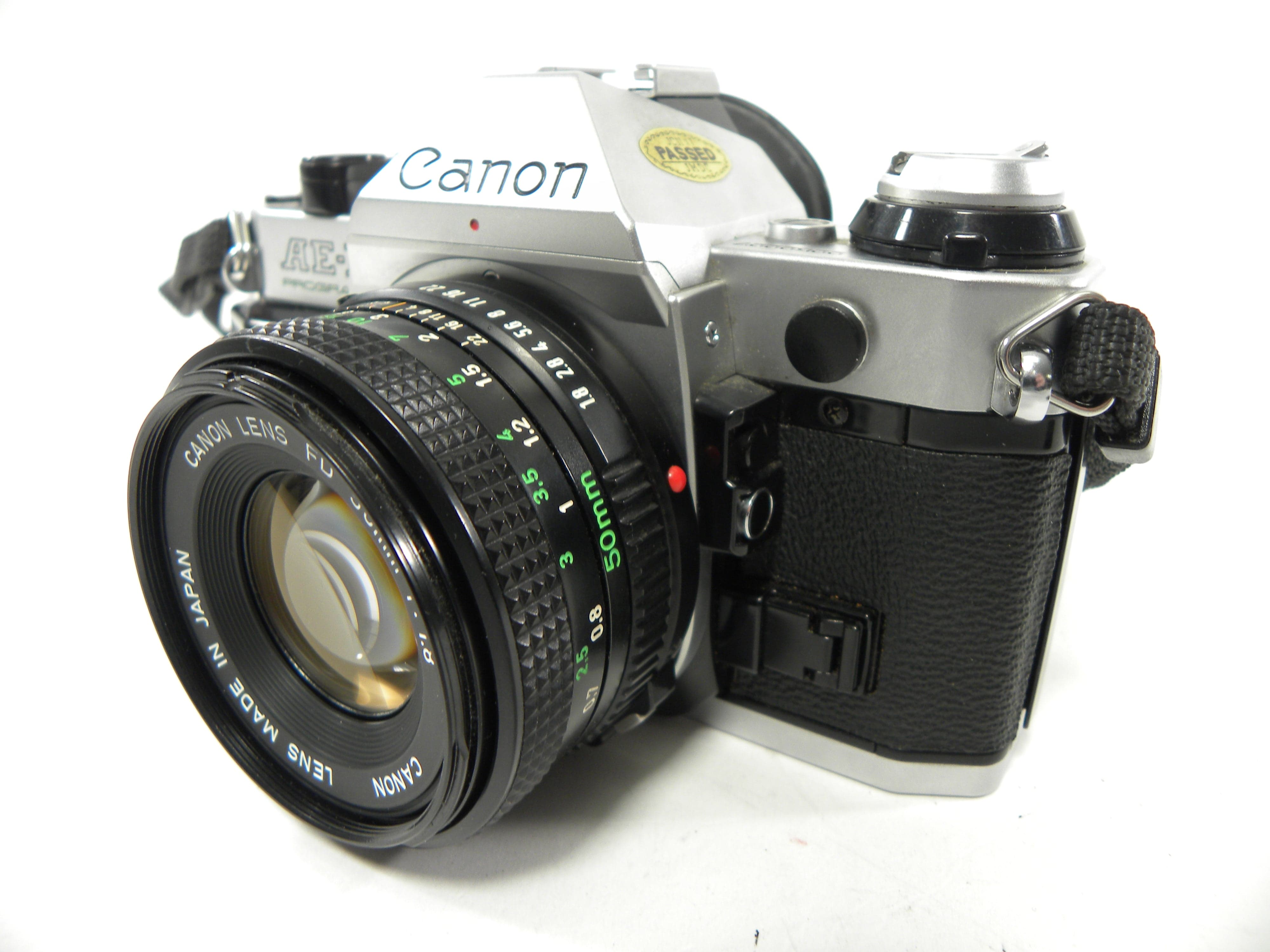 Canon AE-1 Program 35mm SLR w/FD 50mm f1.8