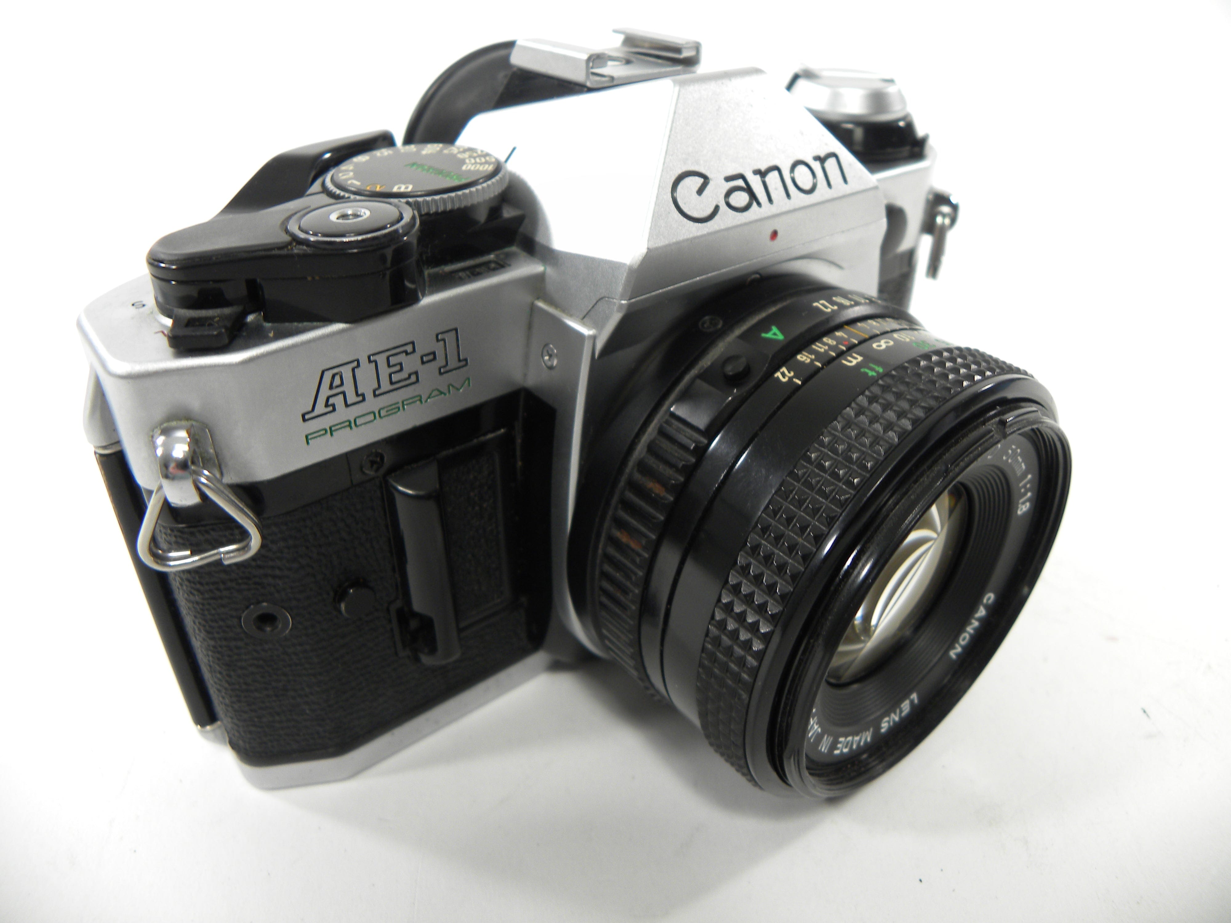 Canon AE-1 Program 35mm SLR w/FD 50mm f1.8