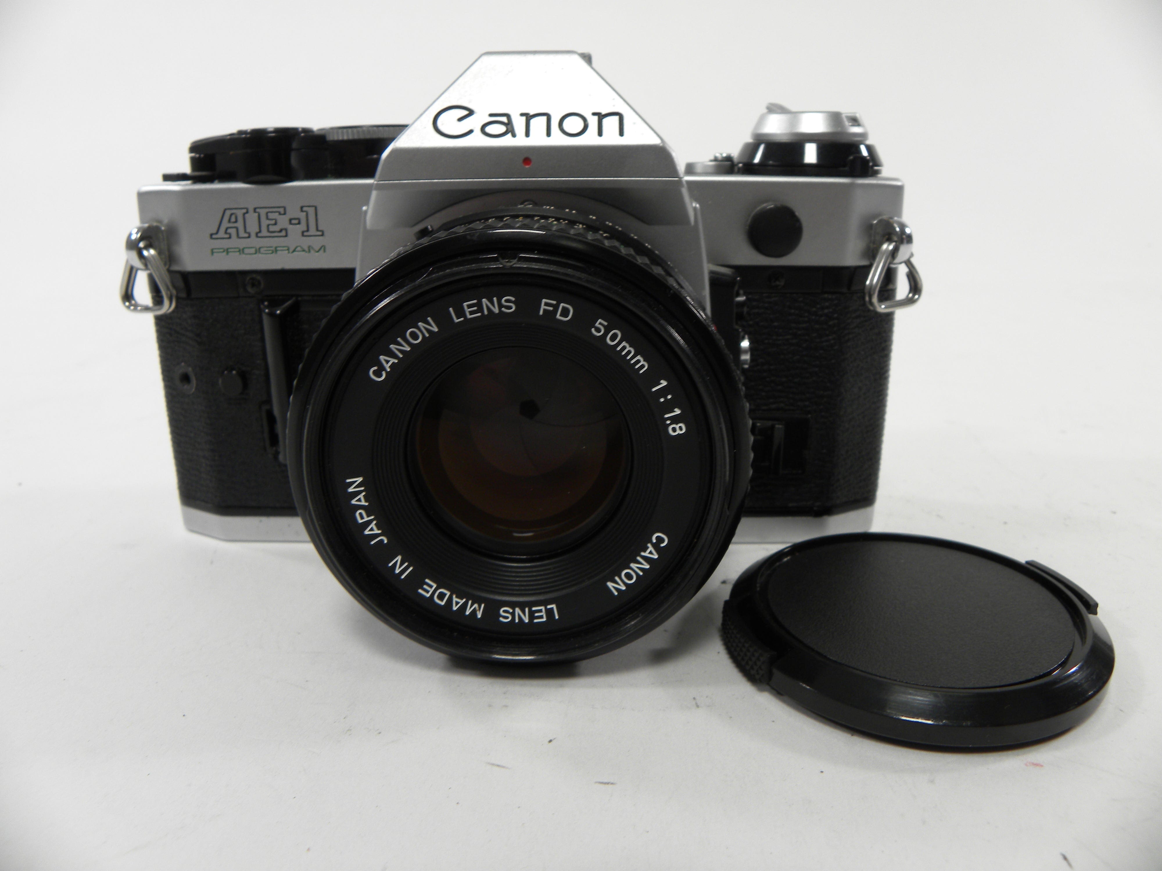 Canon AE-1 Program 35mm SLR w/FD 50mm f1.8