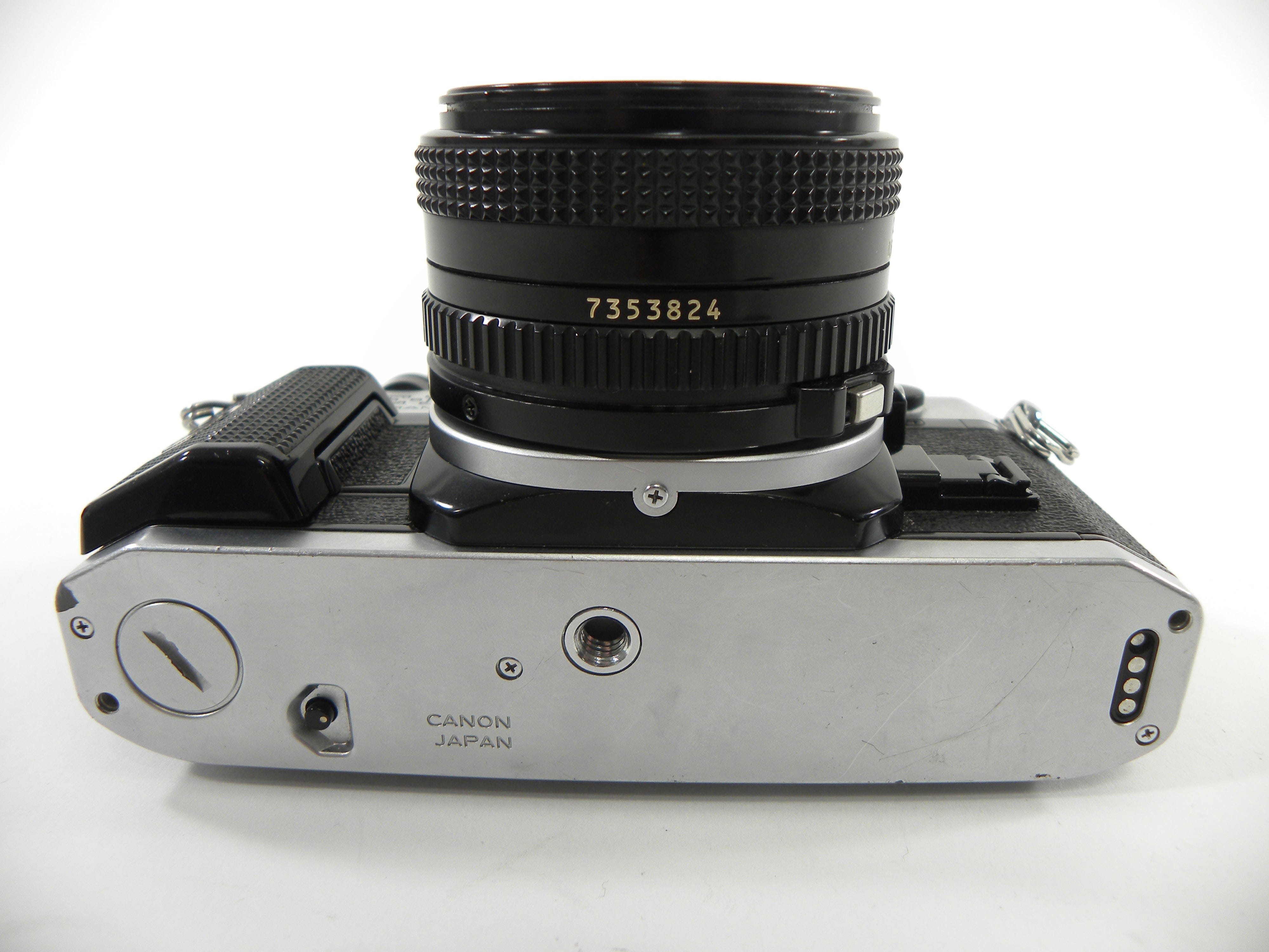 Canon AE-1 Program 35mm SLR w/FD 50mm f1.8