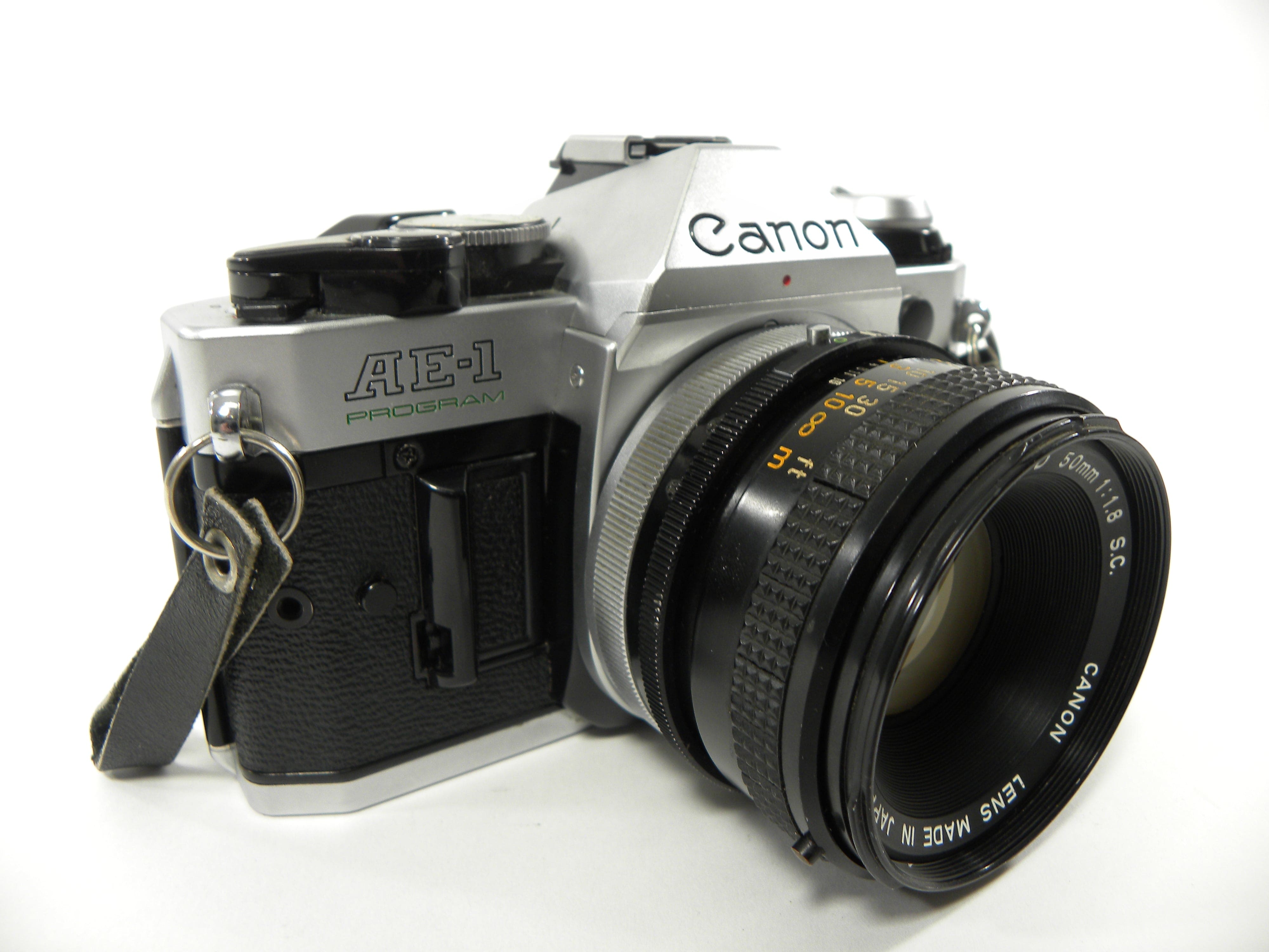 Canon AE-1 Program 35mm SLR w/FD 50mm f1.8 S.C.