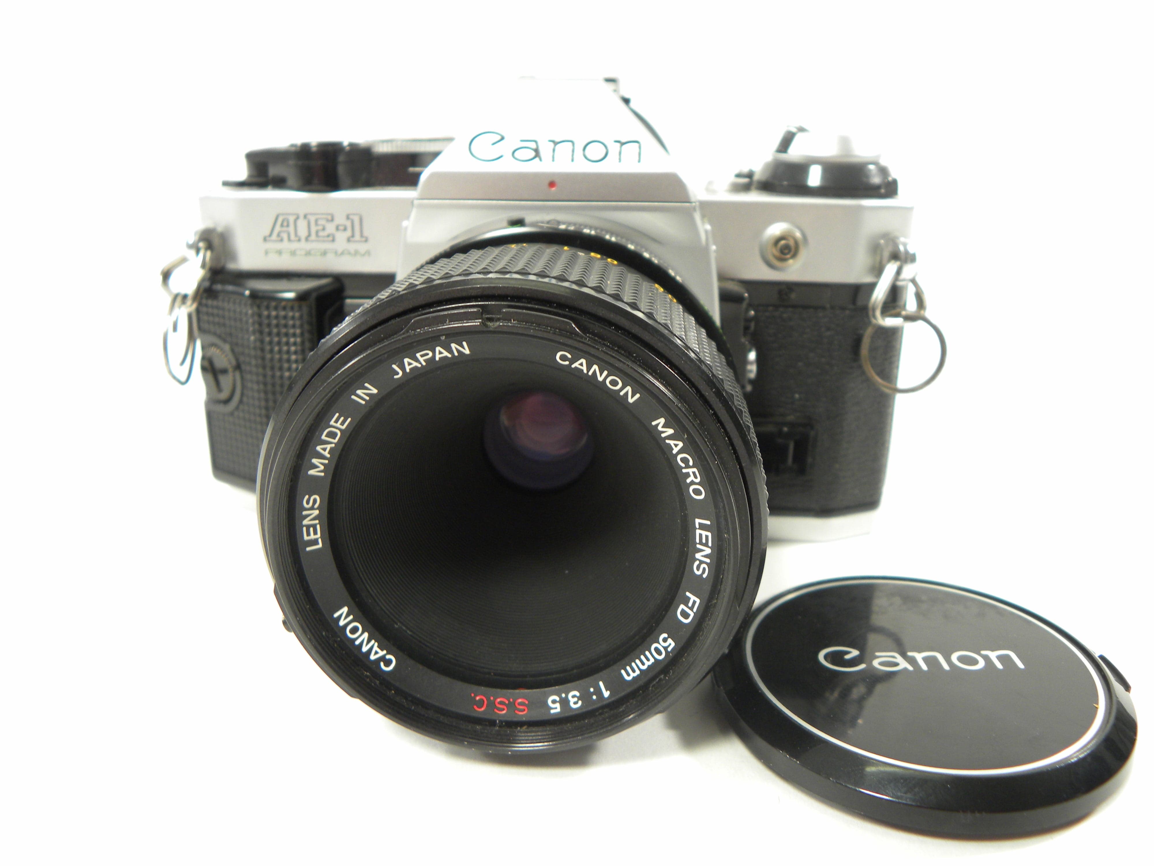 Canon AE-1 Program 35mm SLR w/FD 50mm f3.5 S.S.C.