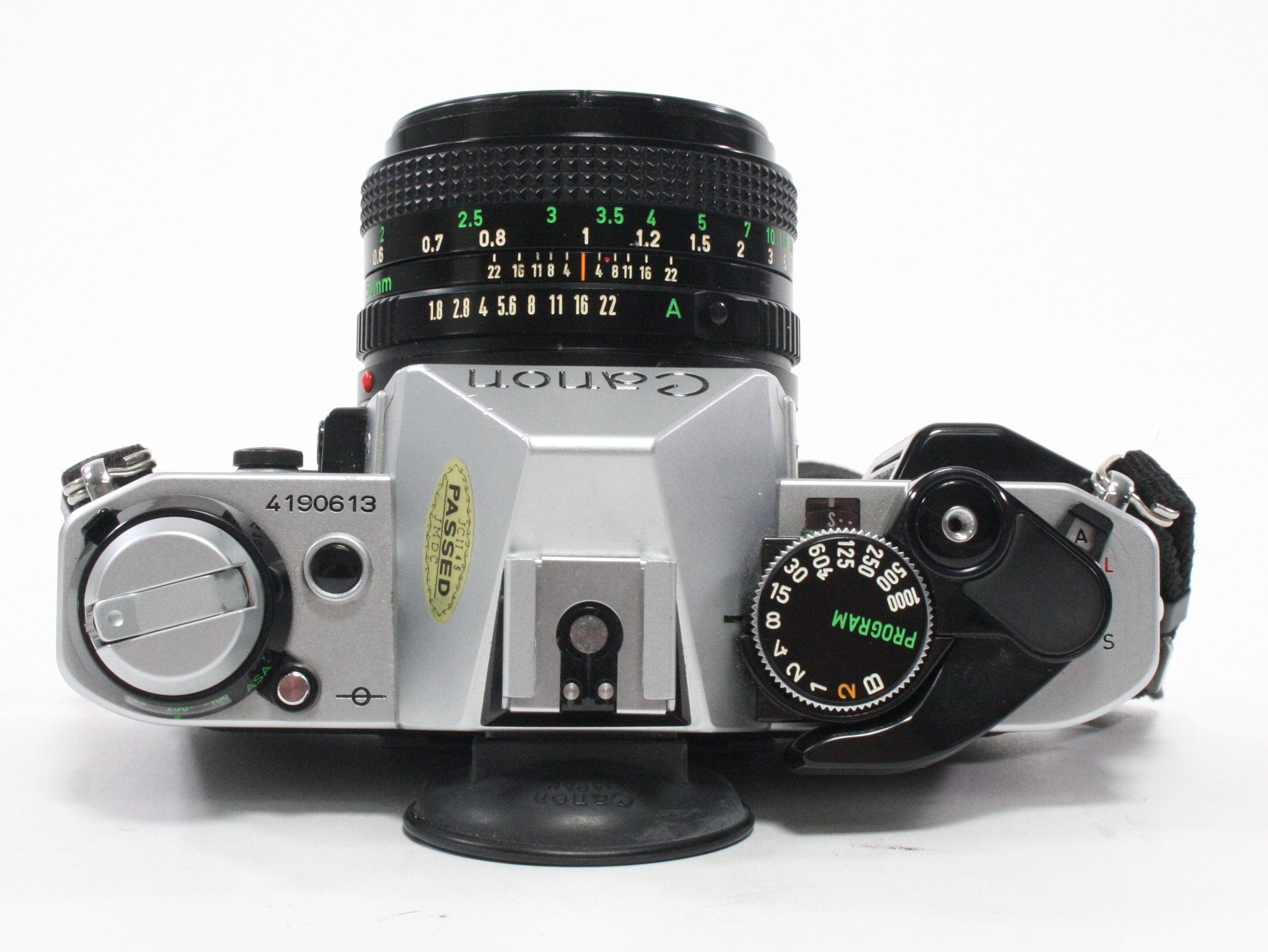 Canon AE-1 Program SLR Camera with 50mm f/1.8 Lens