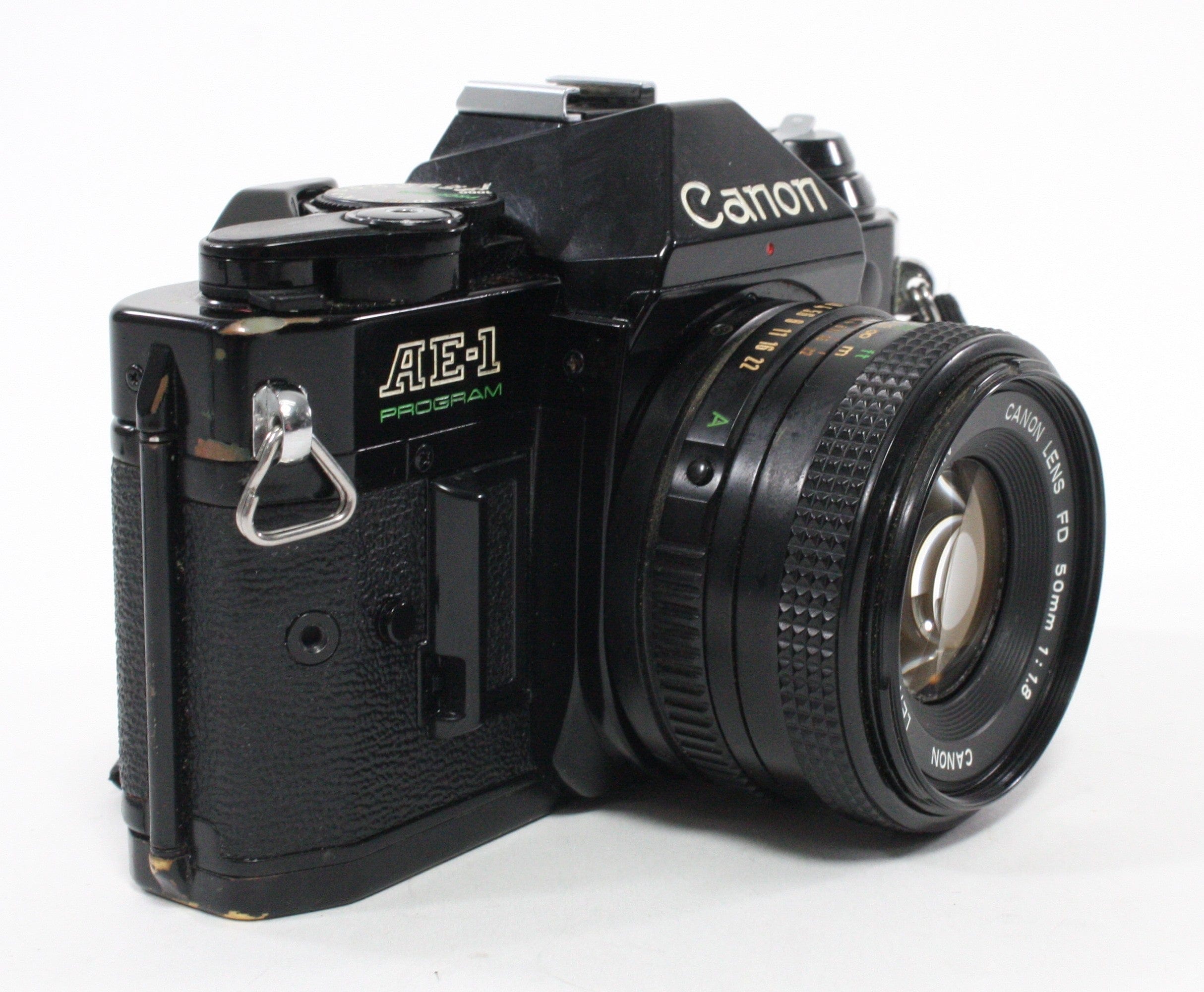 Canon AE-1 Program with 50mm f/1.8 Lens (Black)