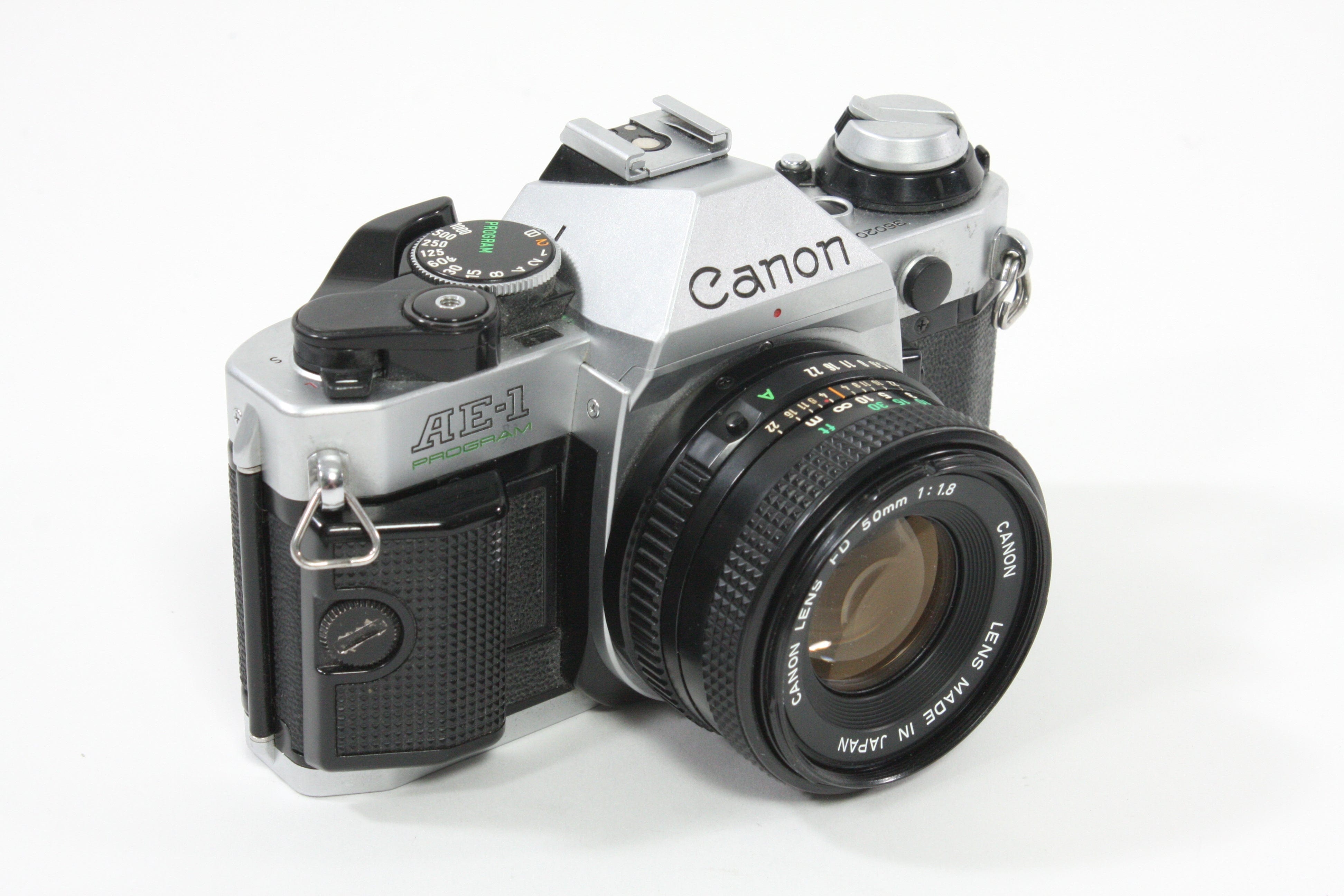 Canon AE-1 Program with 50mm F1.8 Lens