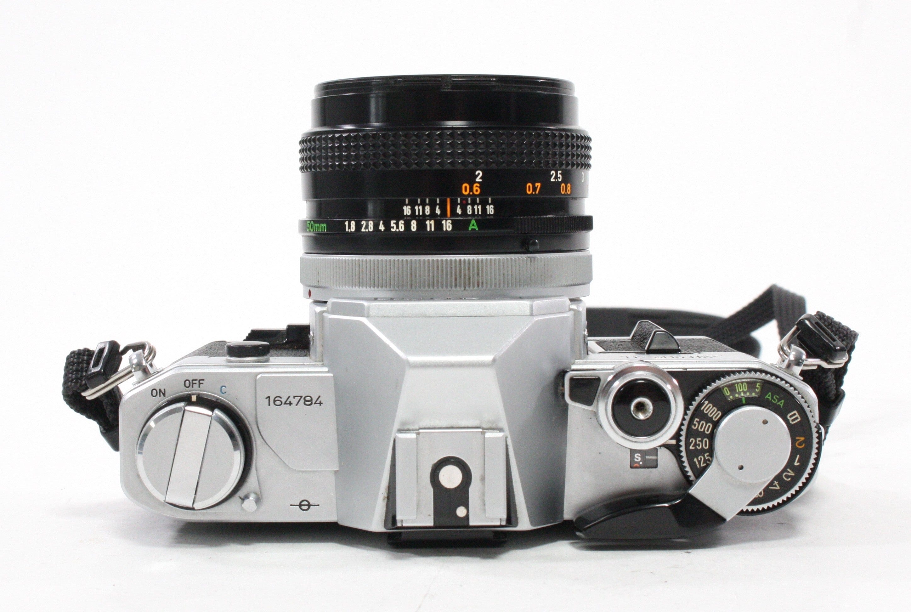 Canon AT-1 SLR Camera with 50mm f/1.8 S.C. FD Lens