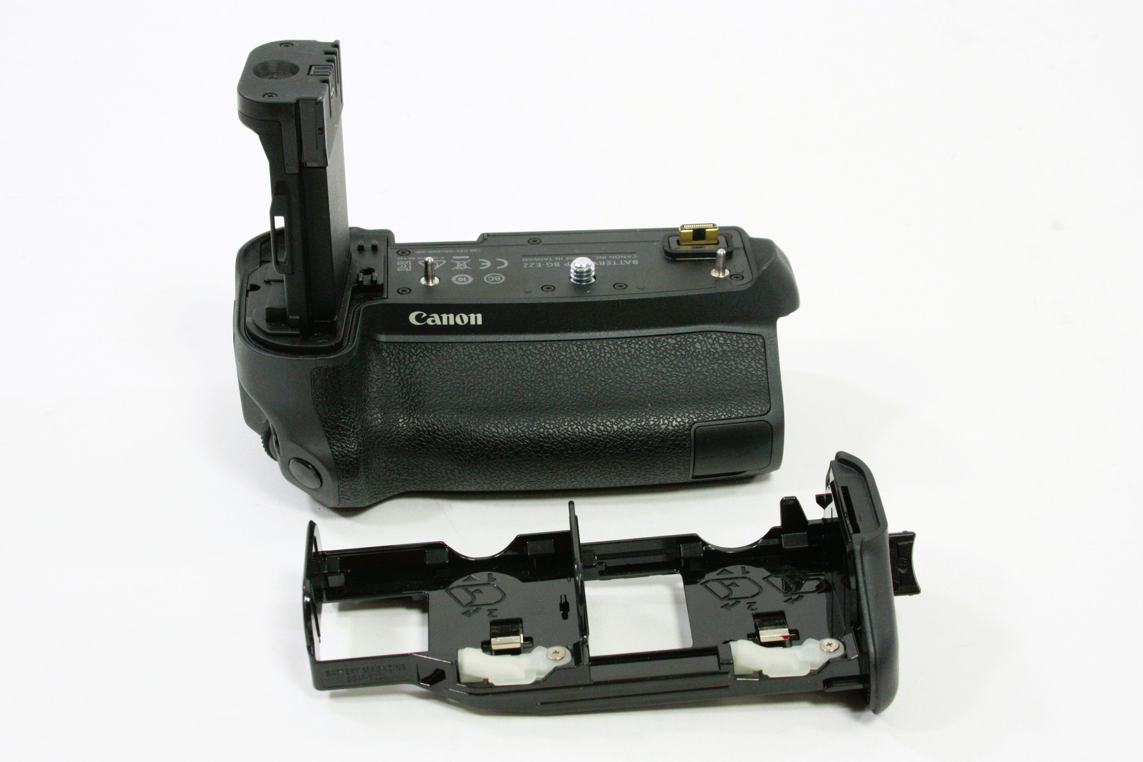Canon BG-E22 Vertical Grip w Lithium Battery Tray for use with Canon EOS R