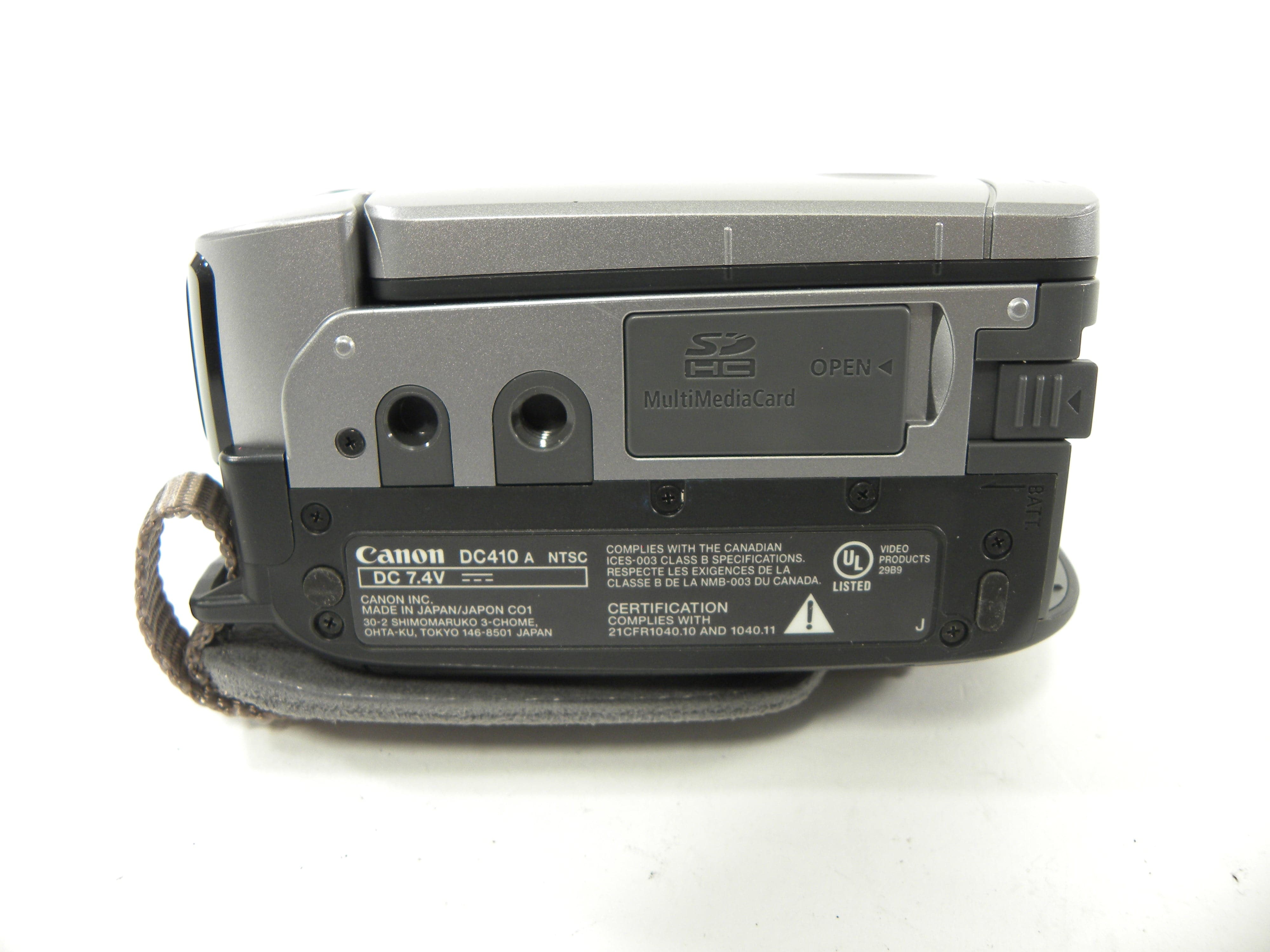 Canon D410 Mini DVD Camcorder