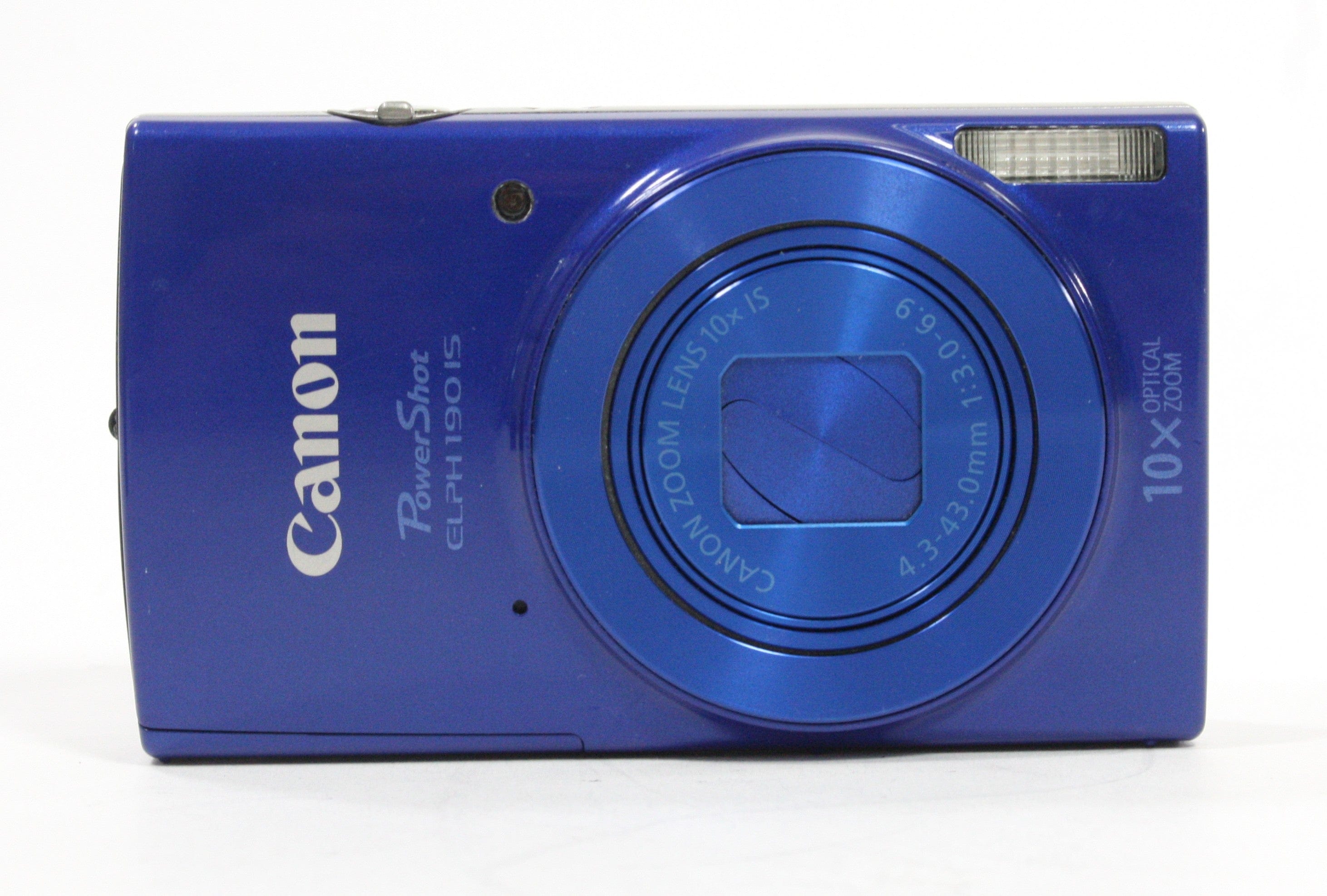 Canon Elph 190 IS Digital Point and Shoot Camera (Blue)