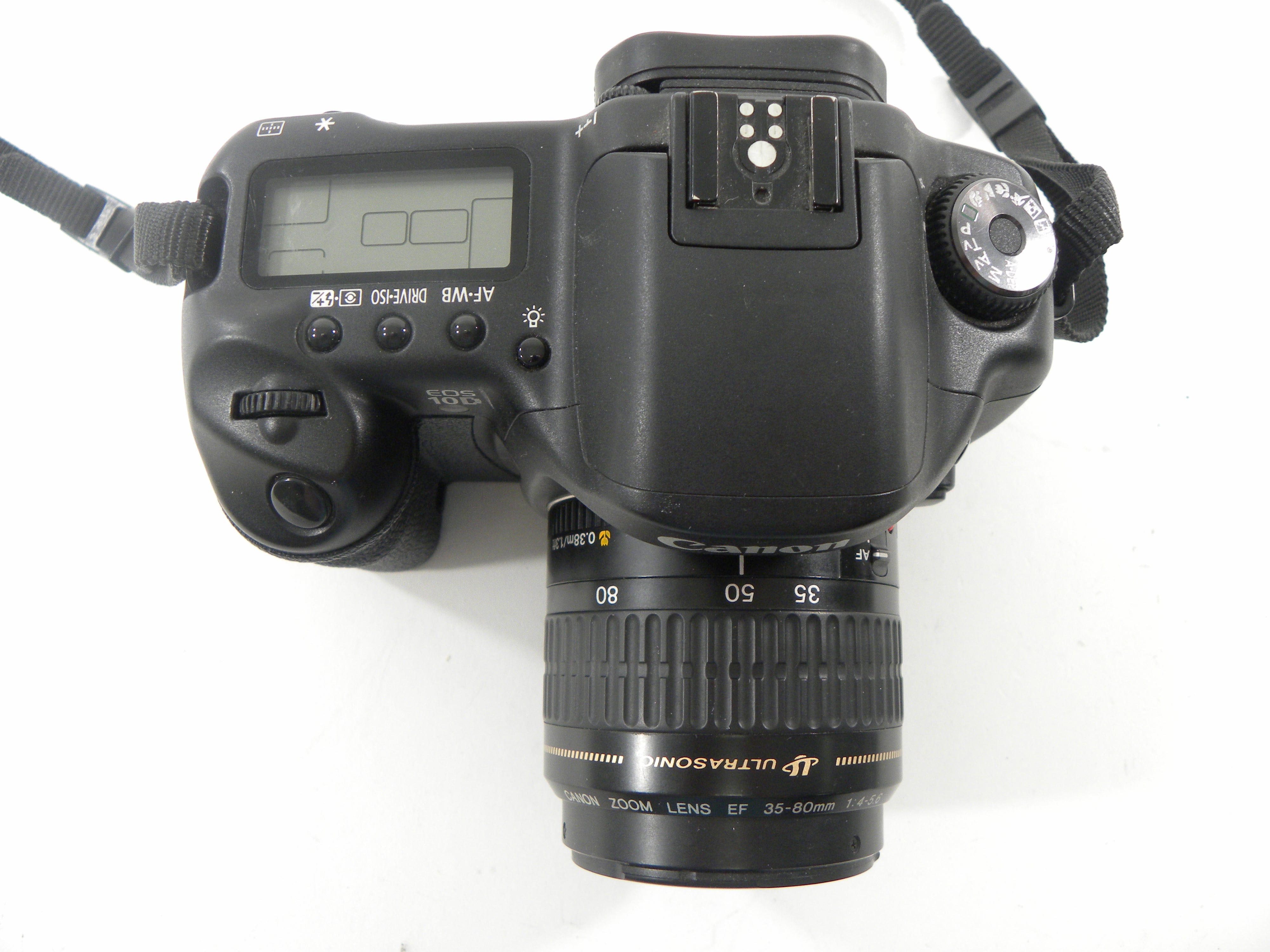 Canon EOS 10D 6.3mp Digital SLR w/EF Zoom 35-80 f4-5.6 USM