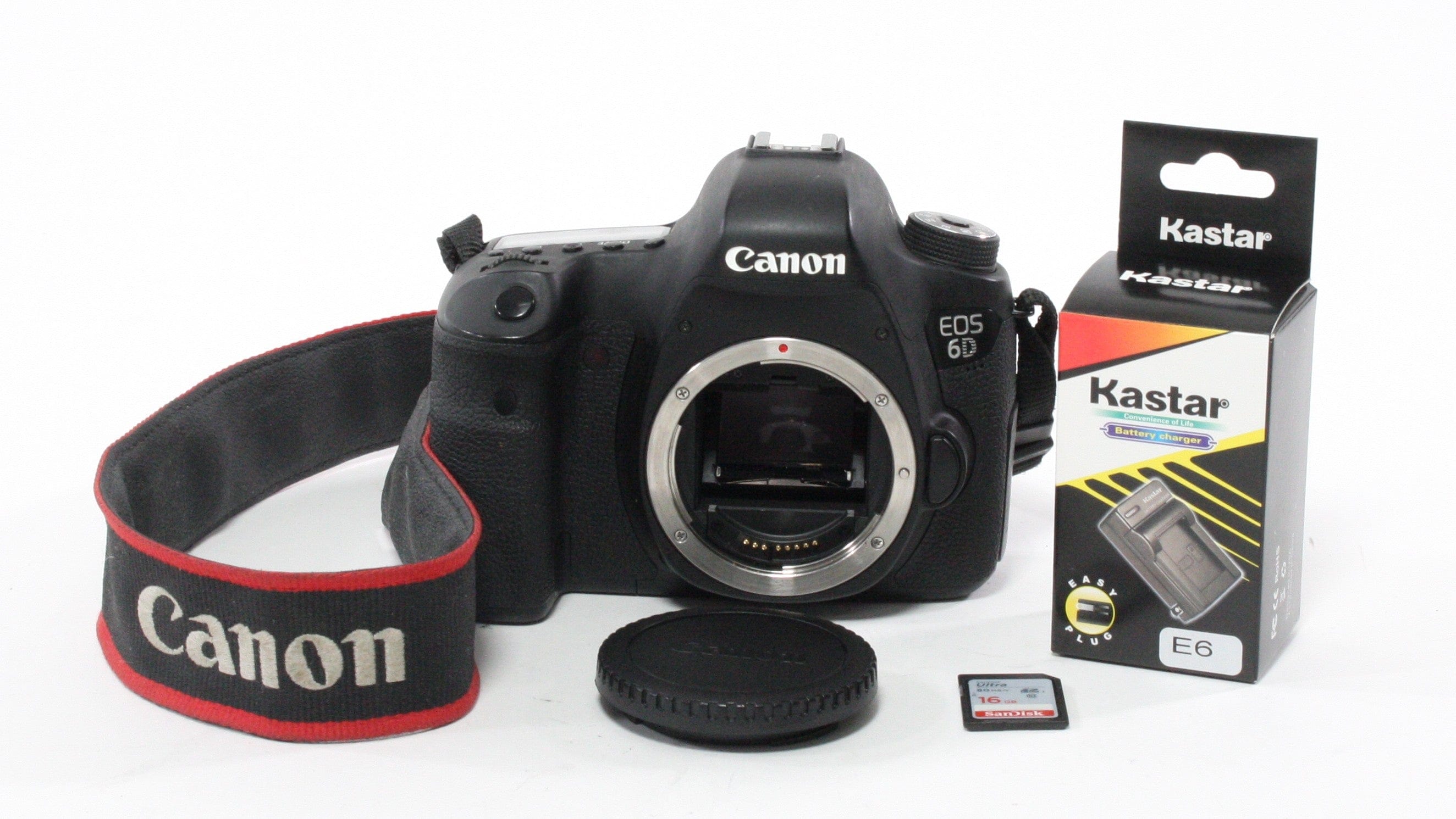 Canon EOS 6D DSLR with Shutter Count 28,258