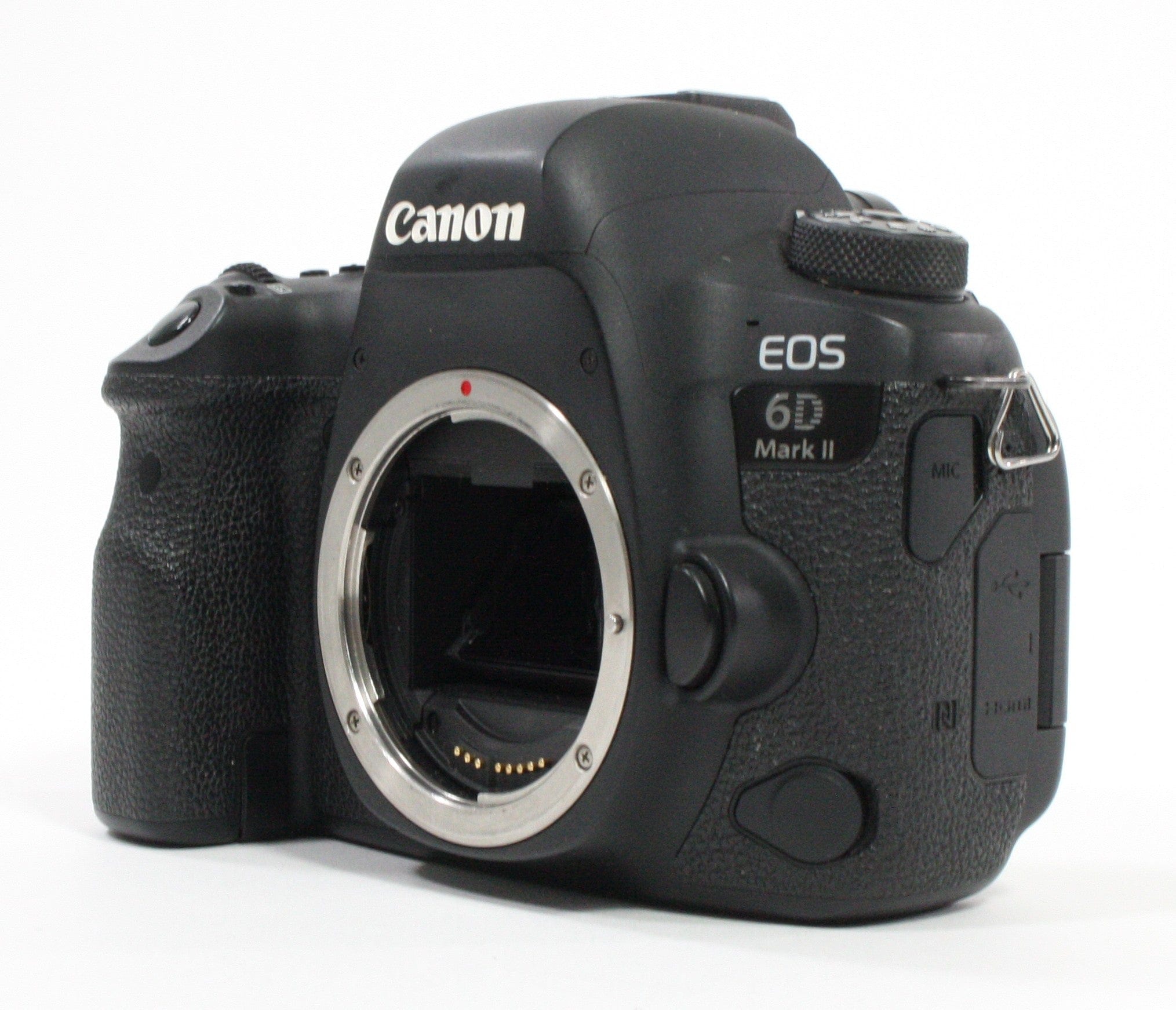 Canon EOS 6DII Digital SLR Body with Shutter Count 155,147 Incl Vivitar Battery Grip