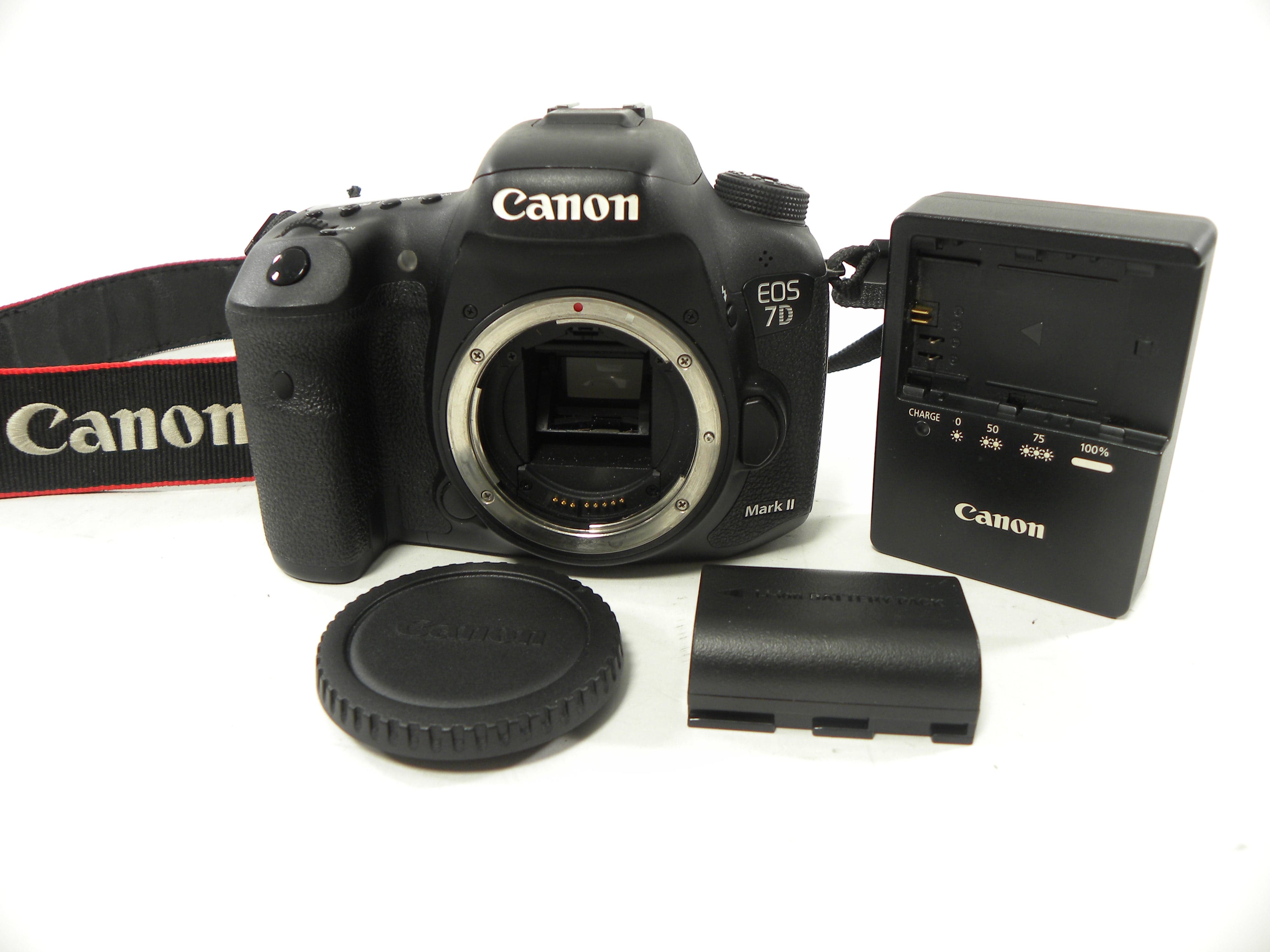 Canon EOS 7D Mark II 20.2mp Digital SLR Body Only Shutter Ct. 265,639