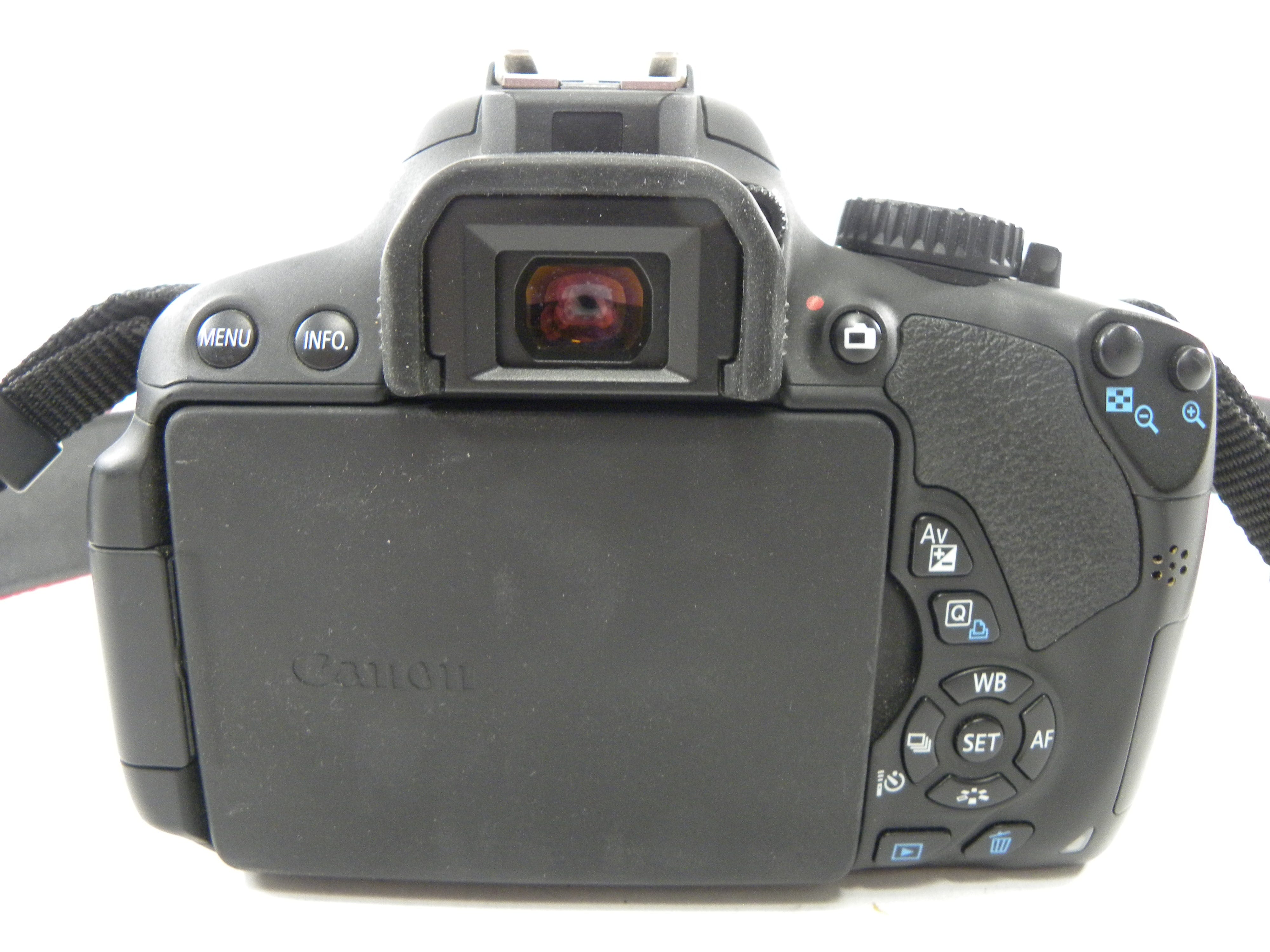 Canon EOS Rebel T4i 18mp Digital SLR Body Only Shutter Ct. 7,204