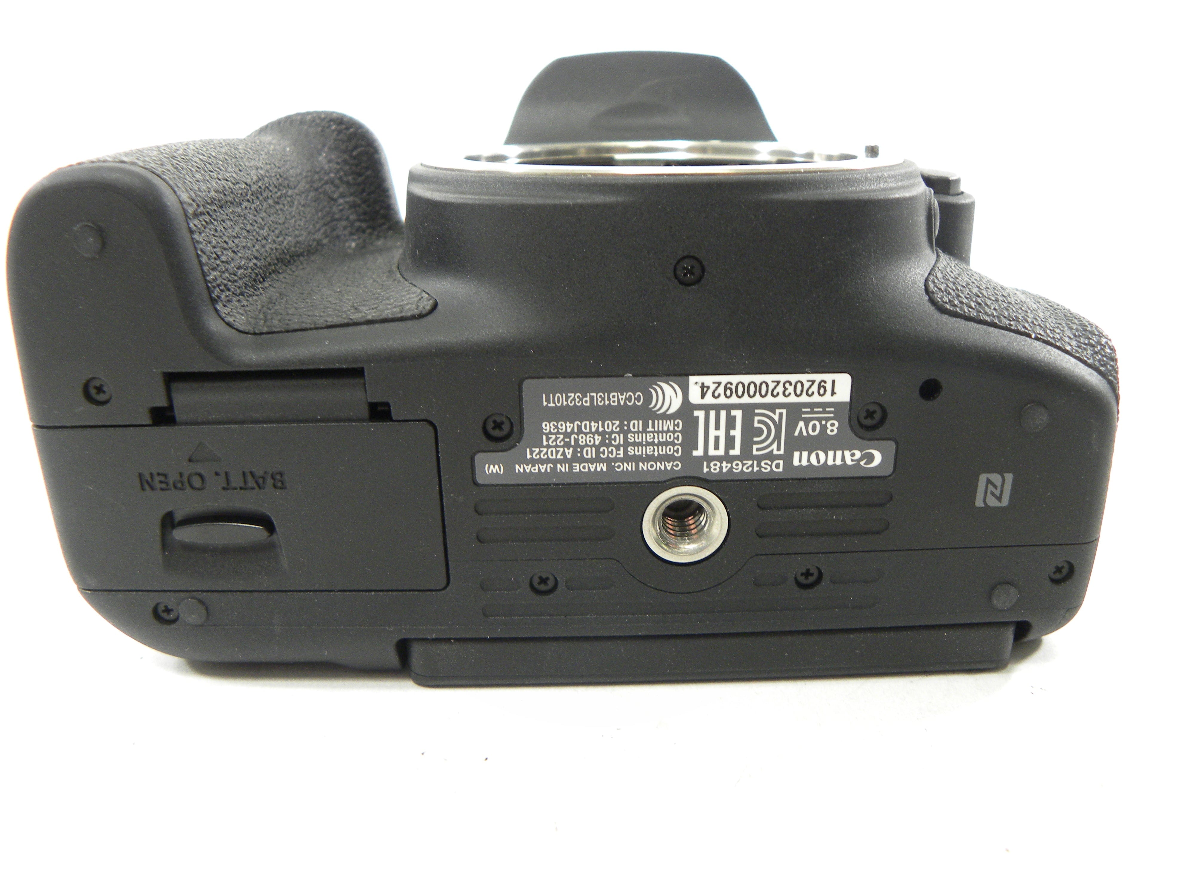 Canon EOS Rebel T6s 24.2mp Digital SLR body Only Shutter Ct. 31,507