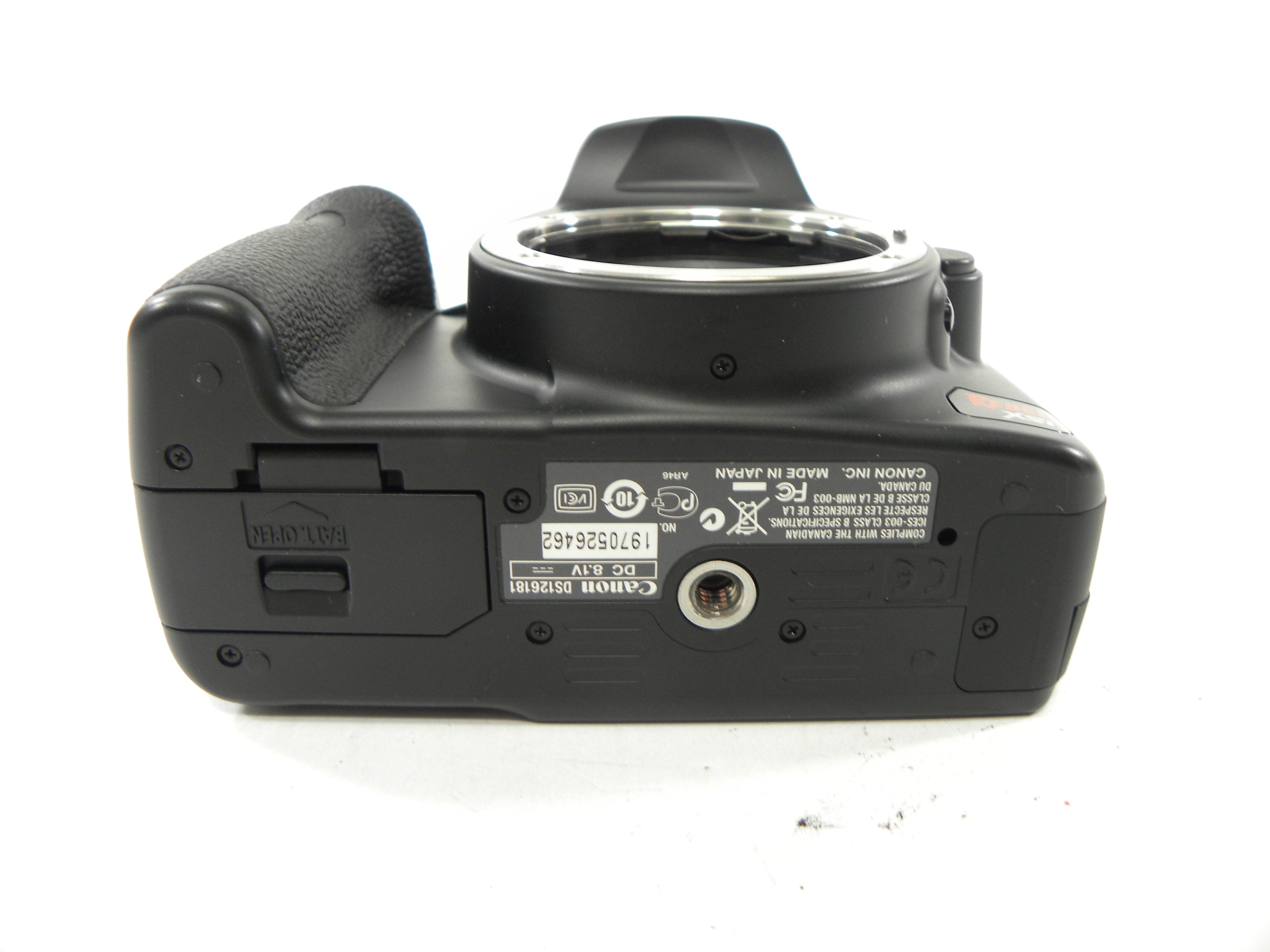 Canon EOS Rebel XSi 12.2mp Digital SLR body only (Parts)