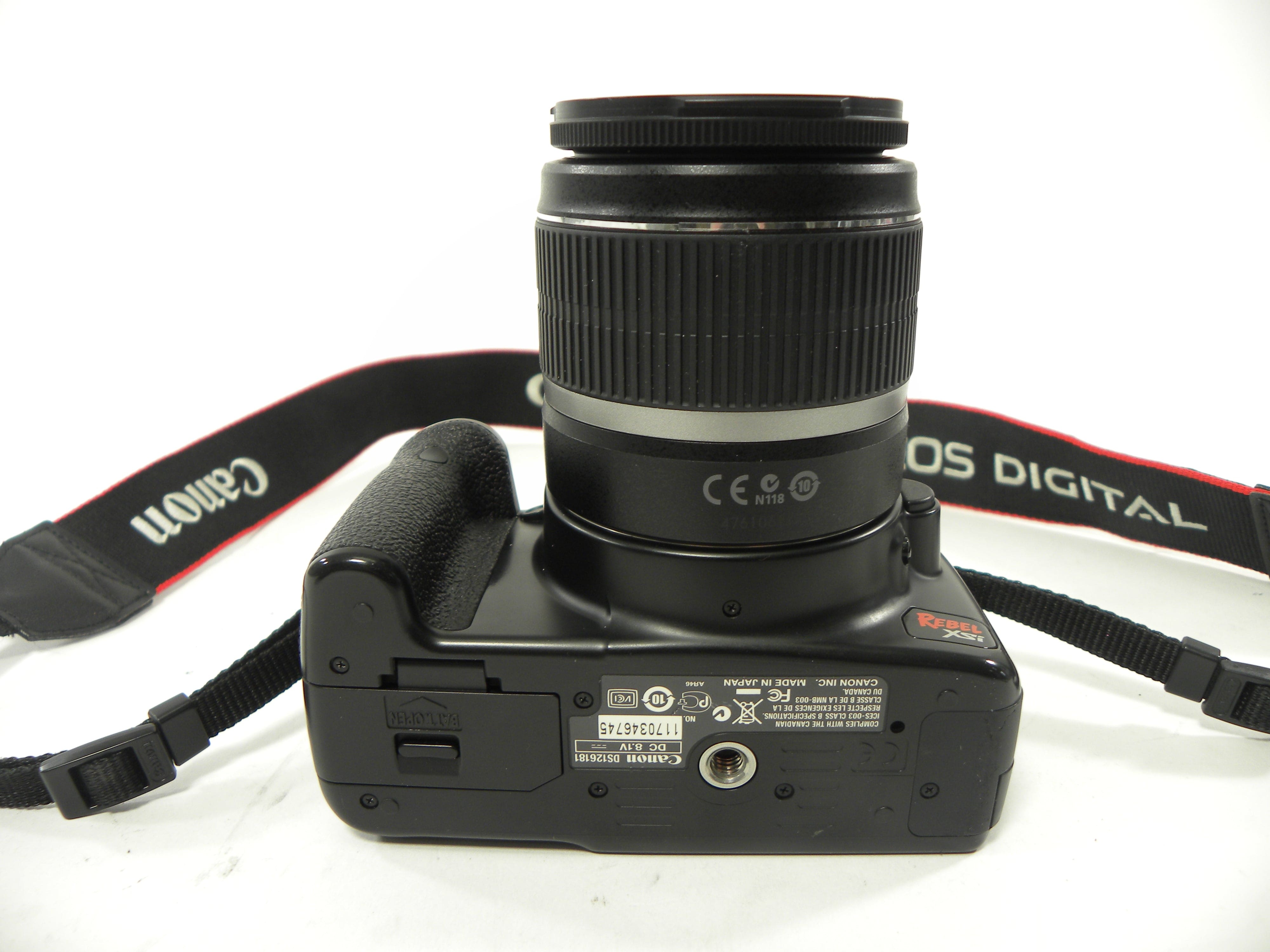 Canon EOS Rebel XSi 12.2mp Digital SLR w/EF-S 18-55 f3.5-5.6 IS