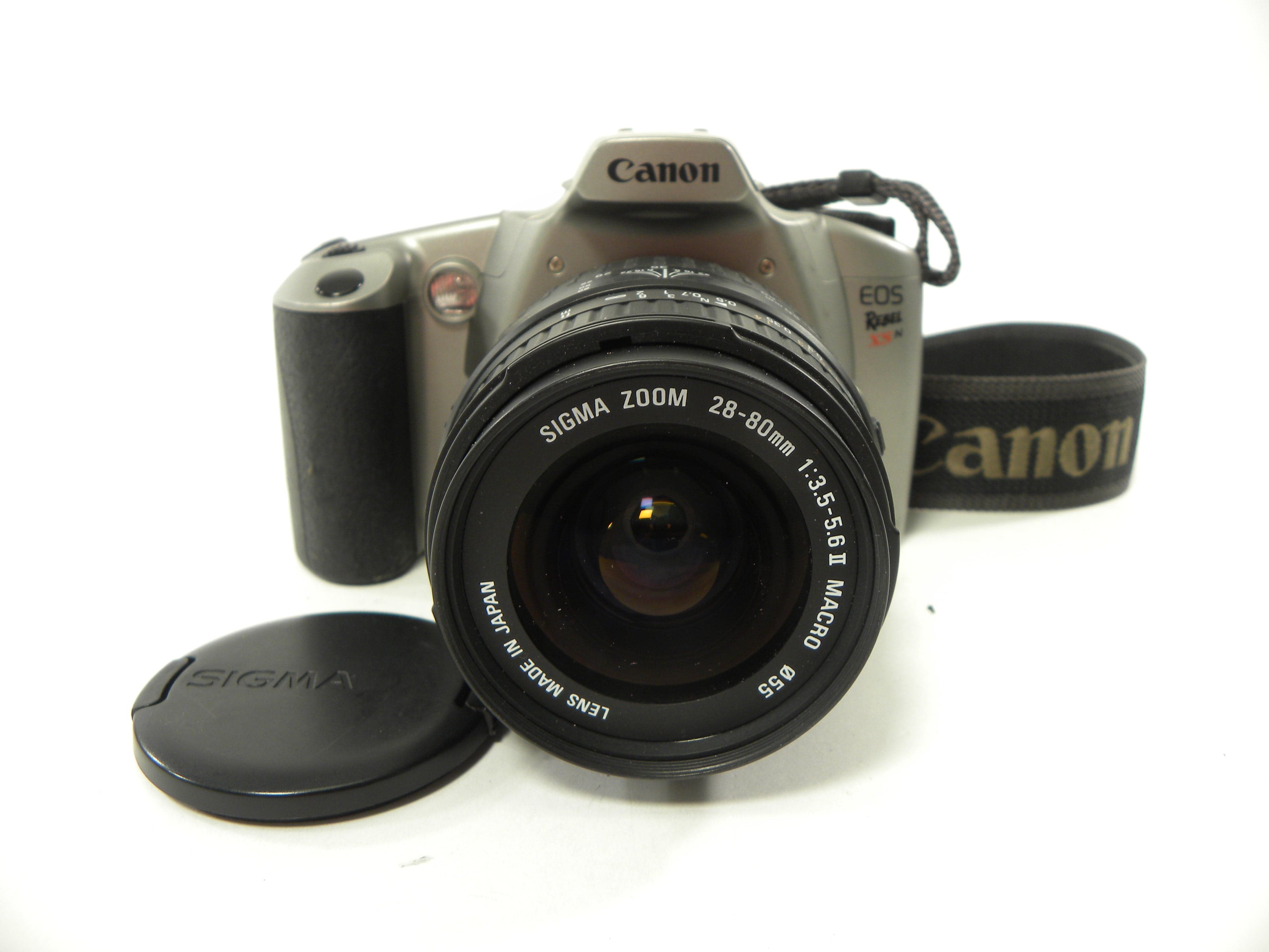 Canon EOS Rebel XSN Date 35mm SLR w/Sigma Zoom 28-80mm f3.5-5.6 II