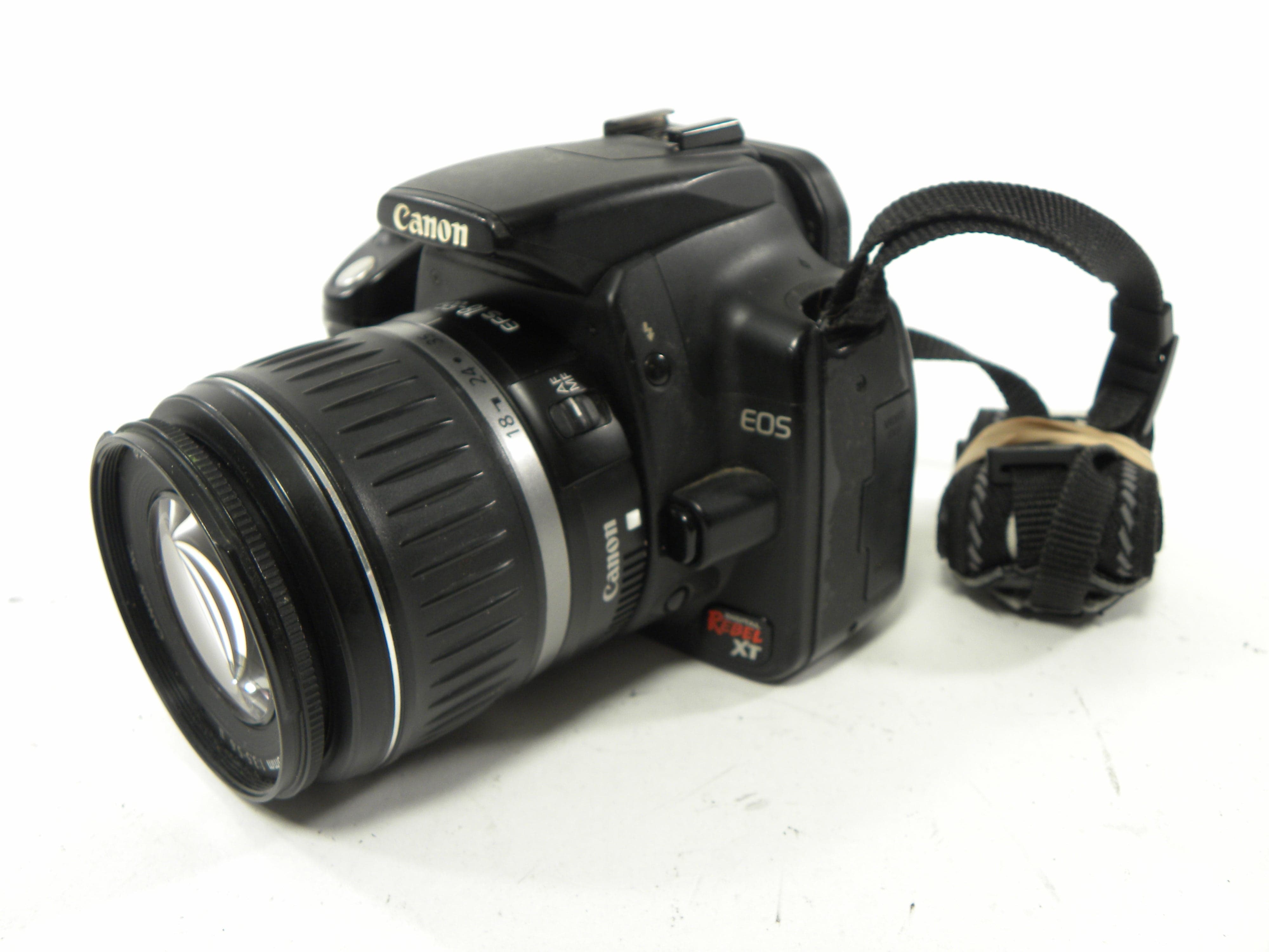 Canon EOS Rebel XT 8mp Digital SLR w/EF-S 18-55mm f3.5-5.6 II