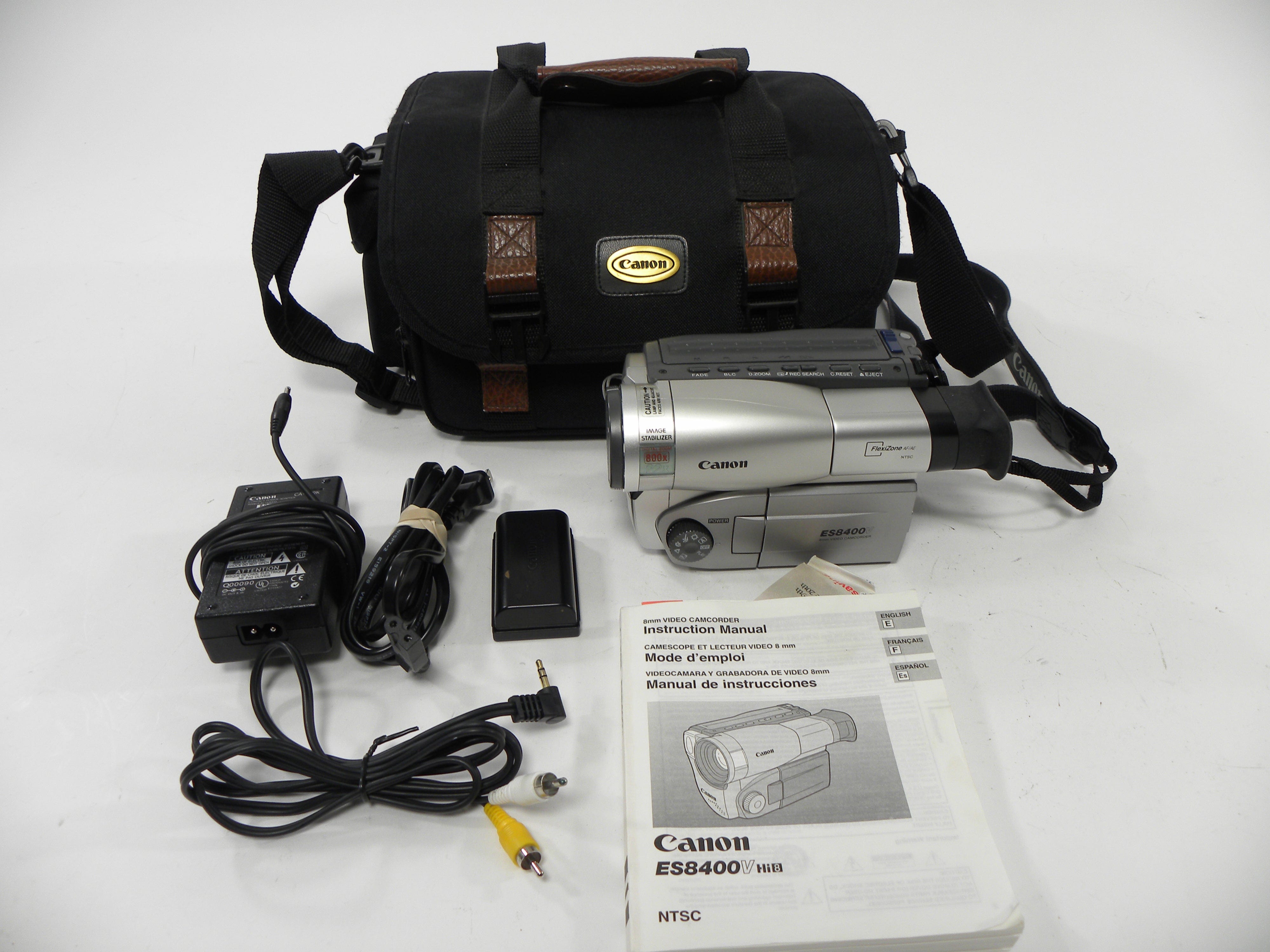 Canon ES8400V Hi 8 Camcorder