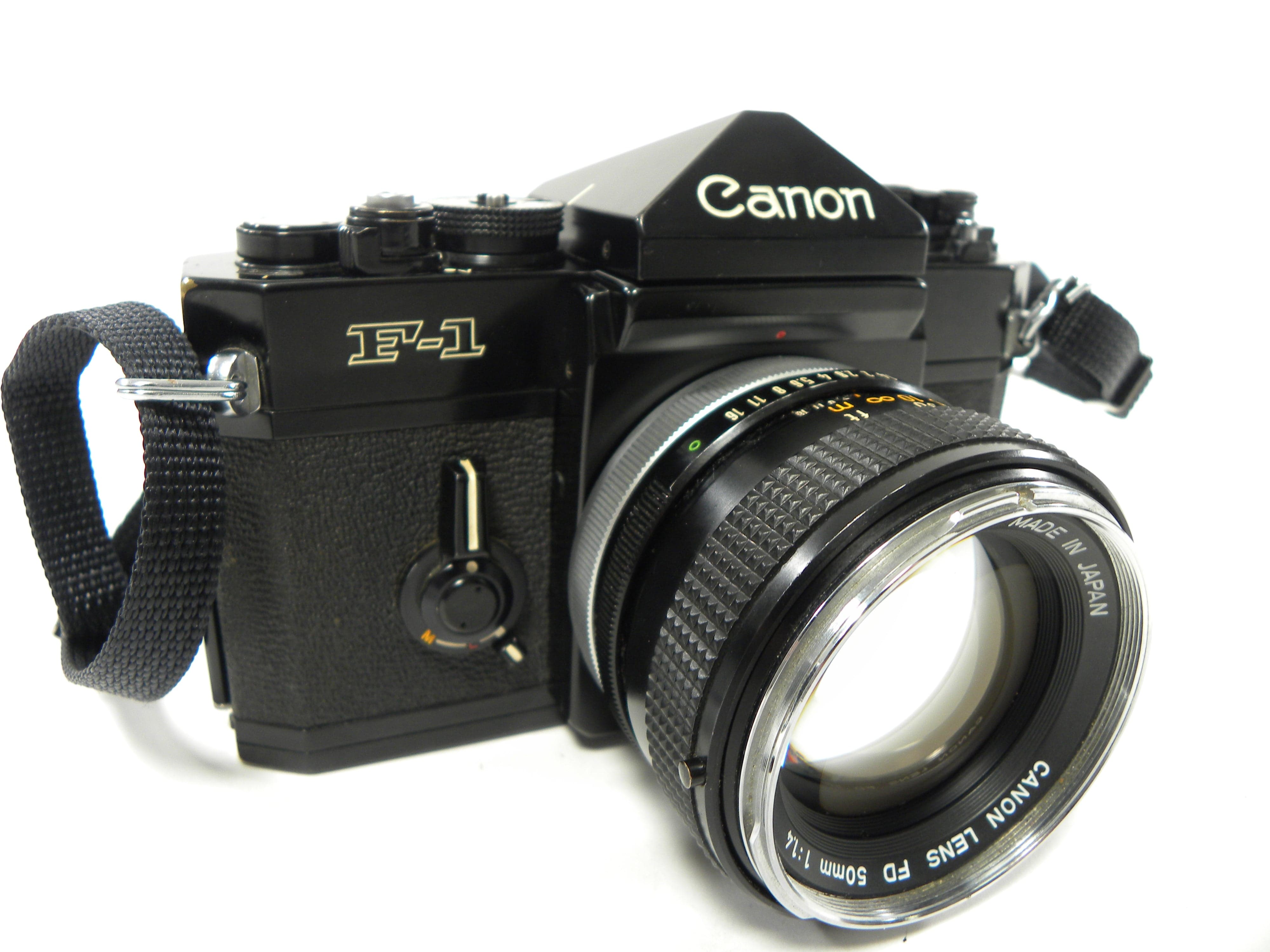 Canon F-1 35mm  SLR w/FD 50mm f1.4