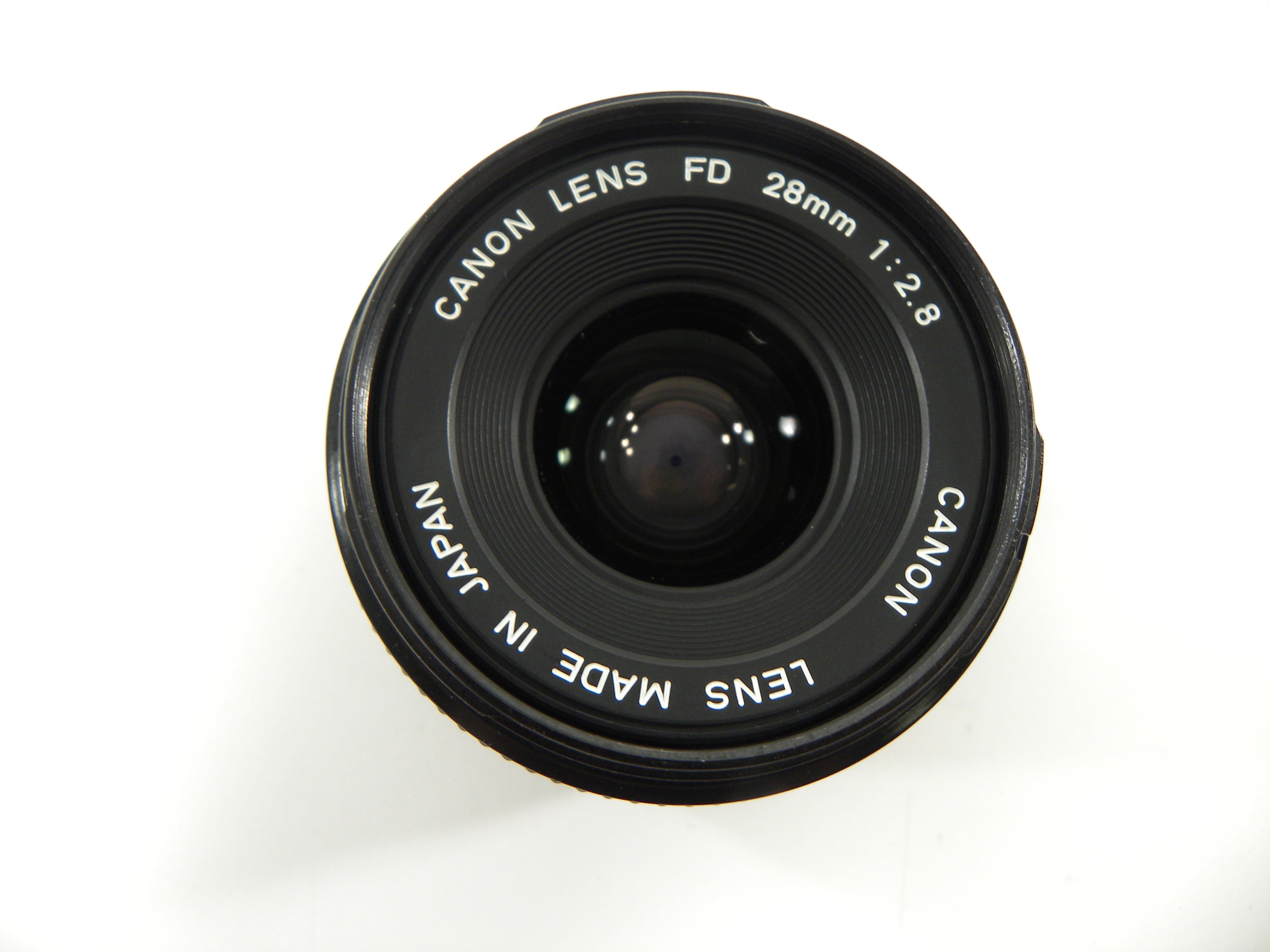 Canon FD 28mm f2.8