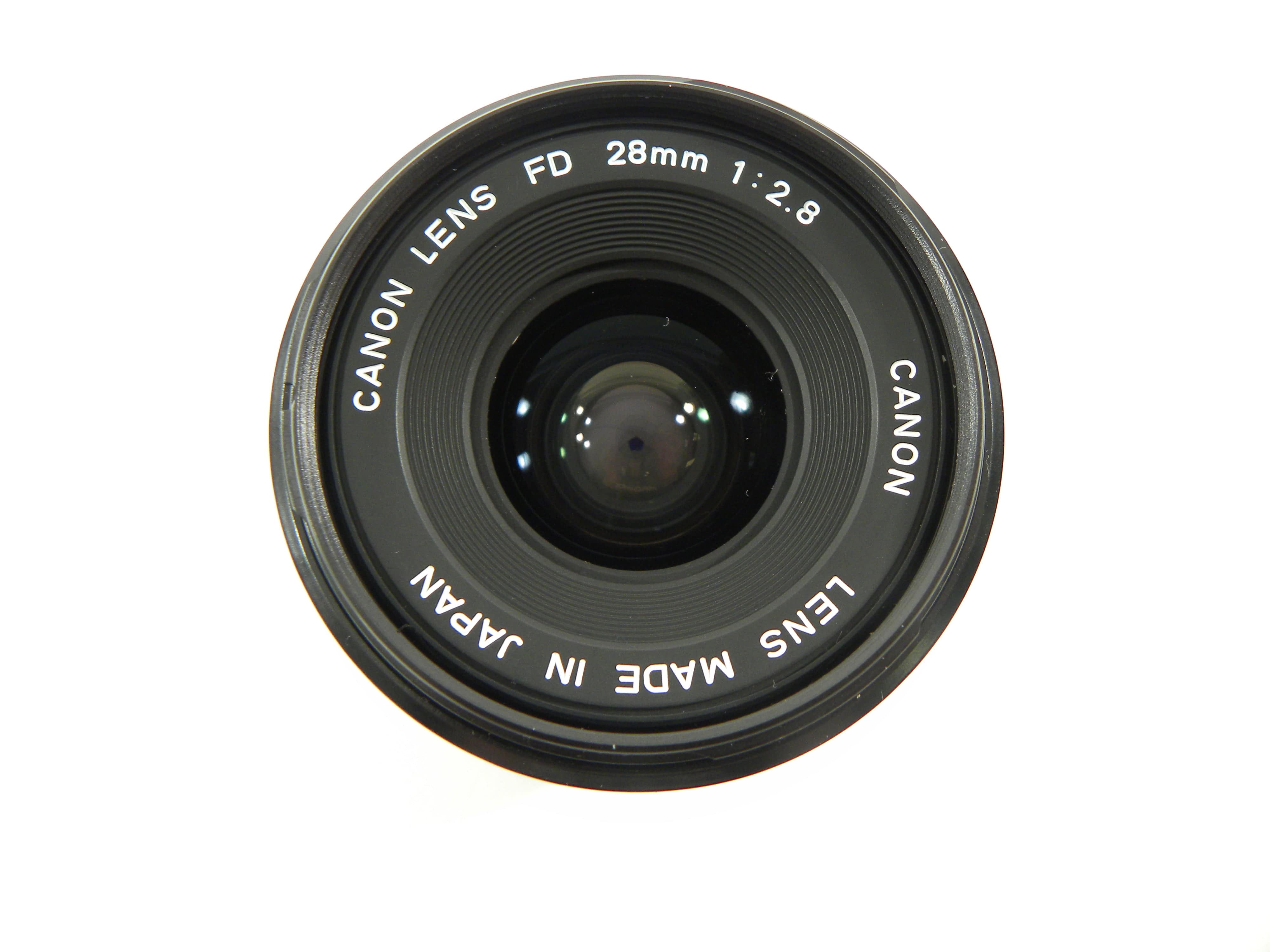 Canon FD 28mm f2.8