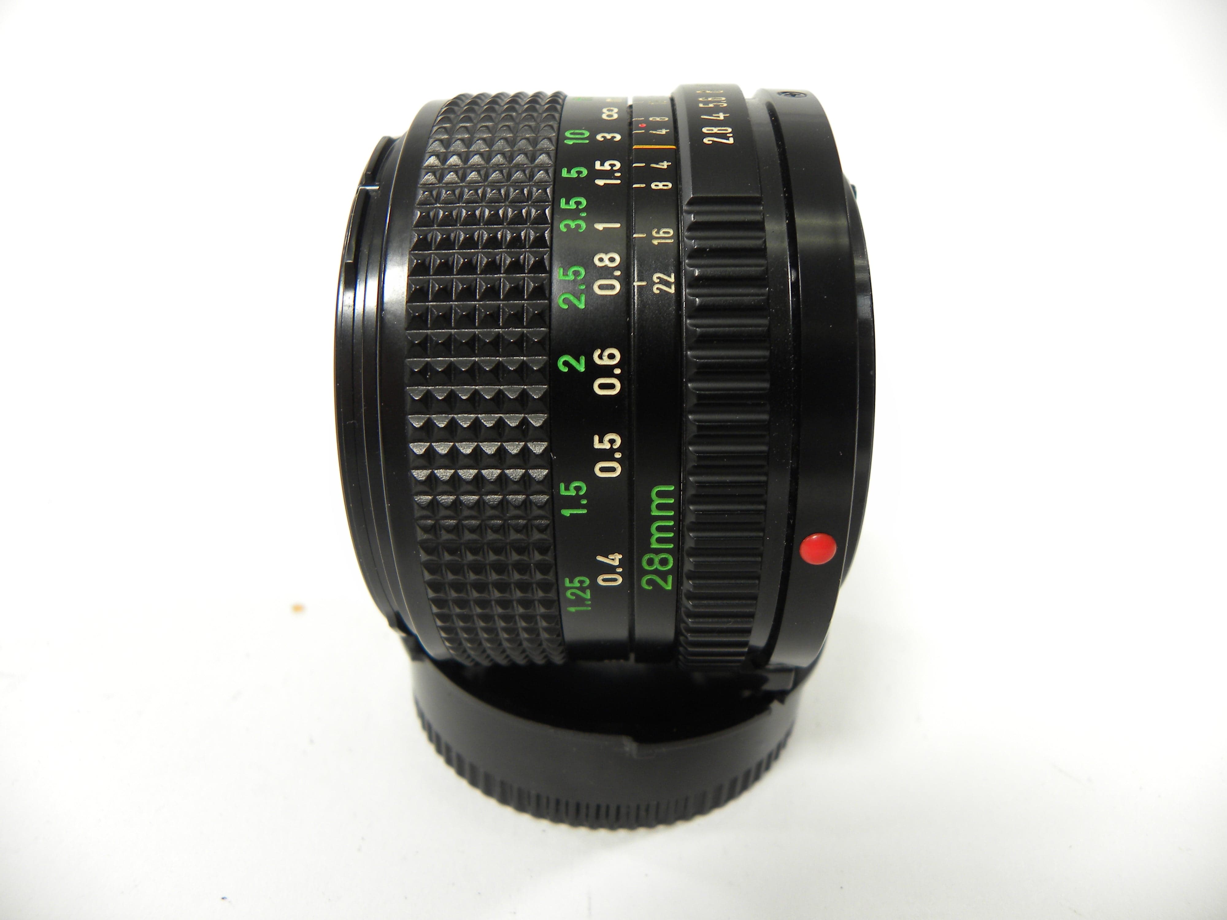 Canon FD 28mm f2.8