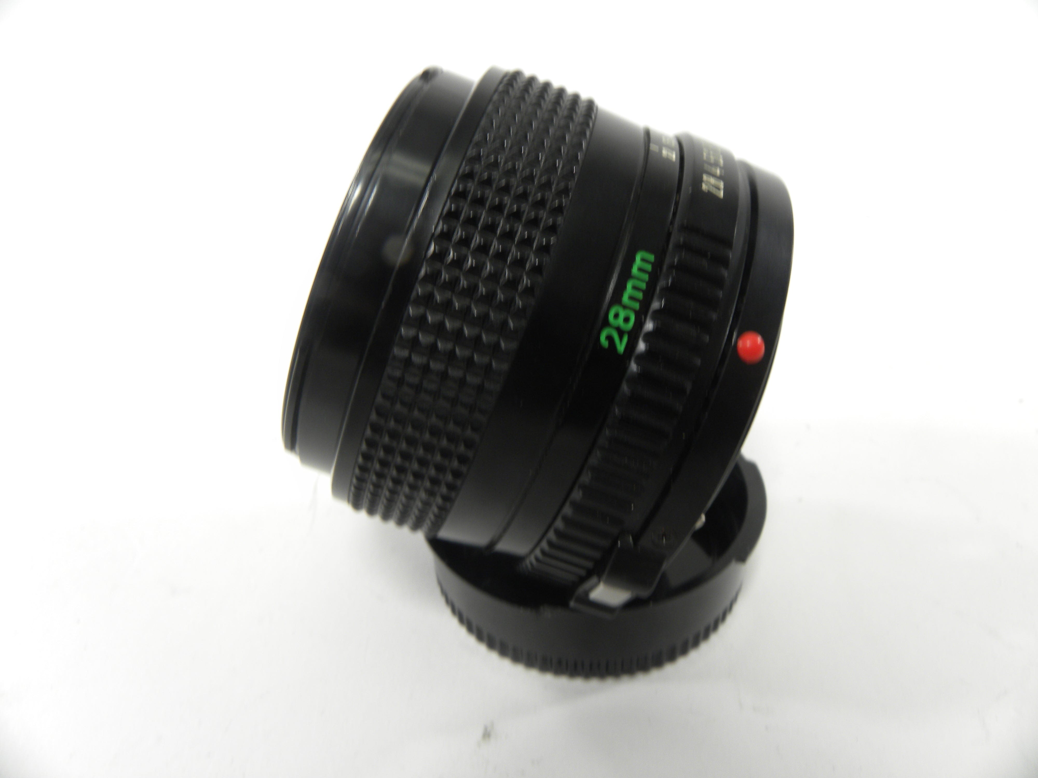 Canon FD 28mm f2.8