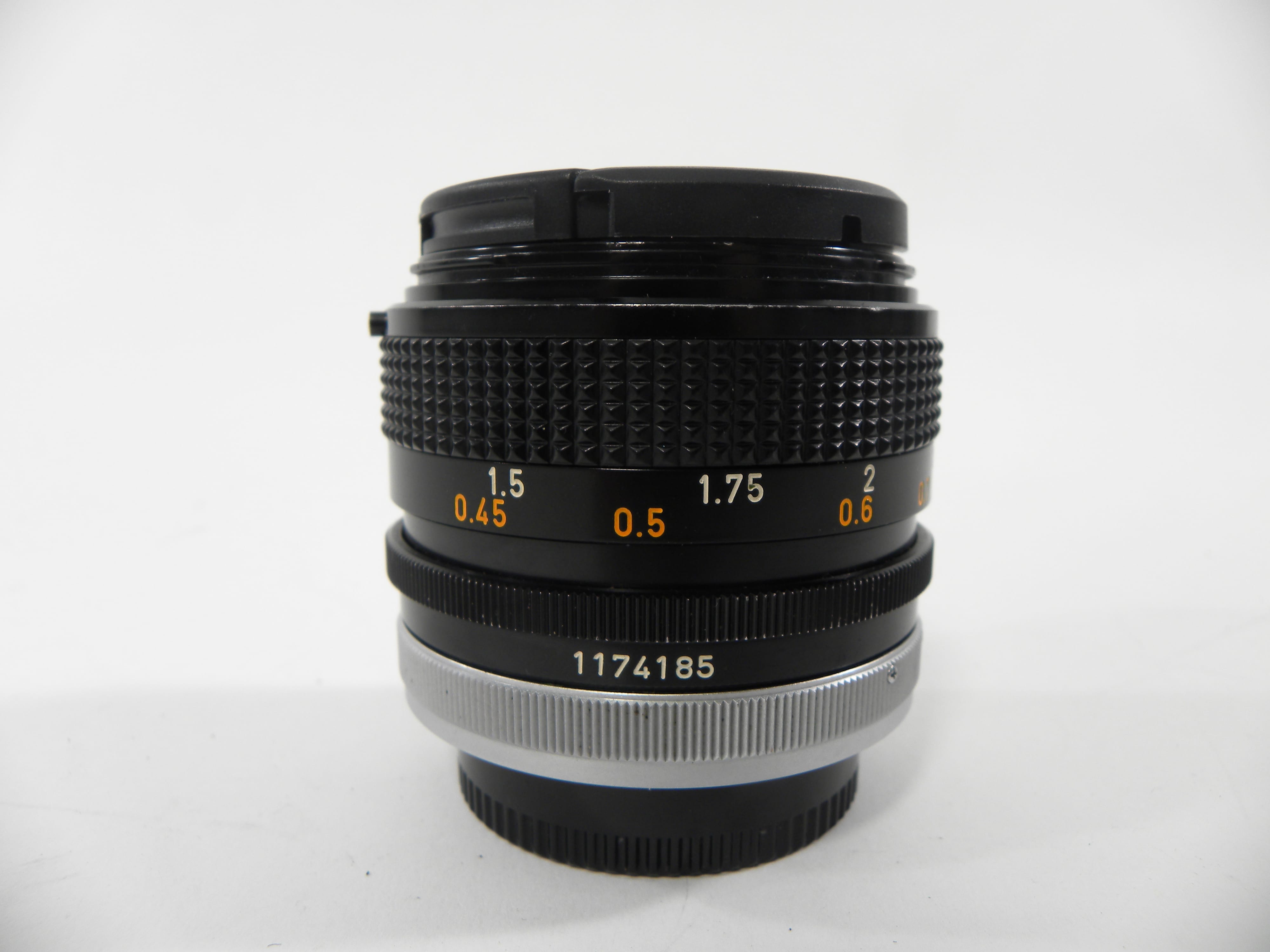 Canon FD 50mm f1.4 S.S.C. lens