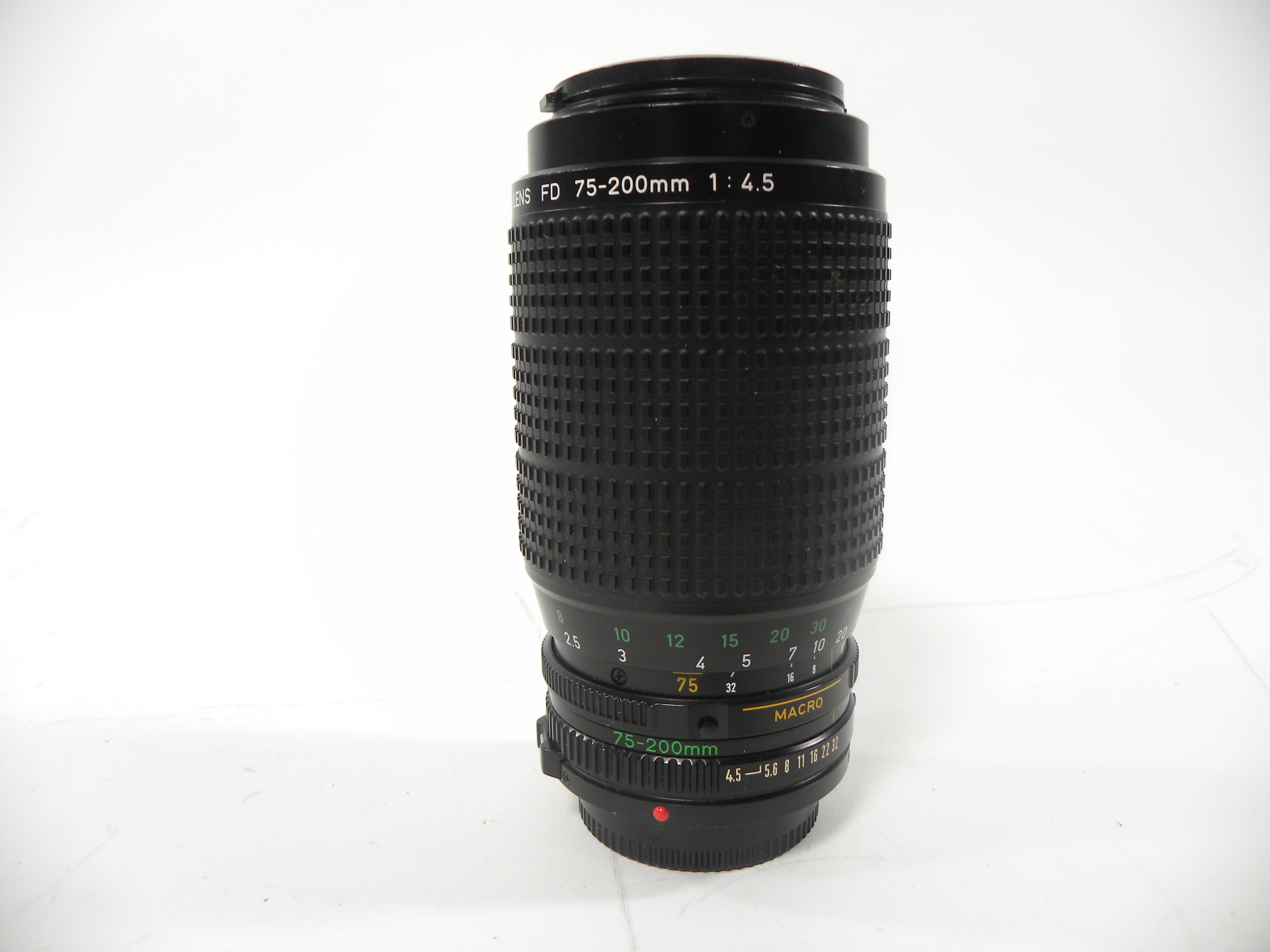 Canon FD Zoom 75-200mm f4.5