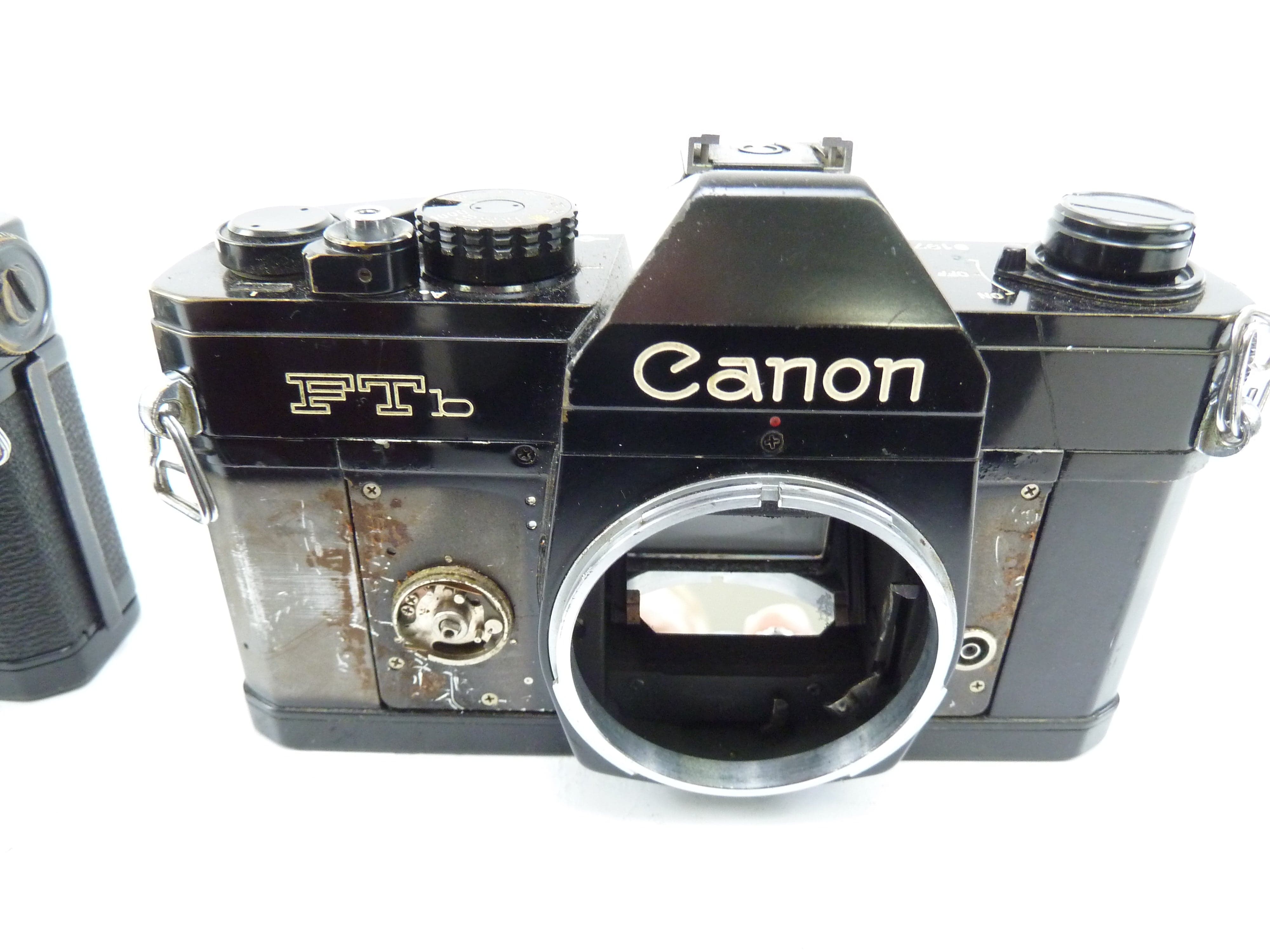 Canon FT Black Bodies, 4 of them, selling AS IS for PARTS ONLY