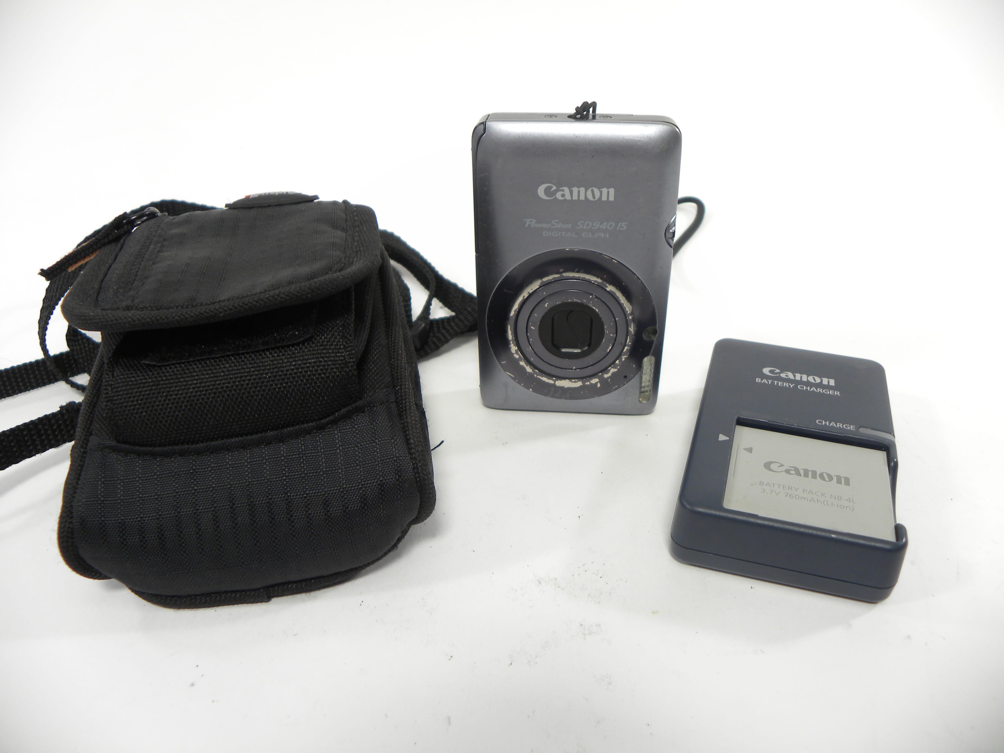 Canon Power Shot SD940 IS Digital Elph  AS IS NO Returns!!
