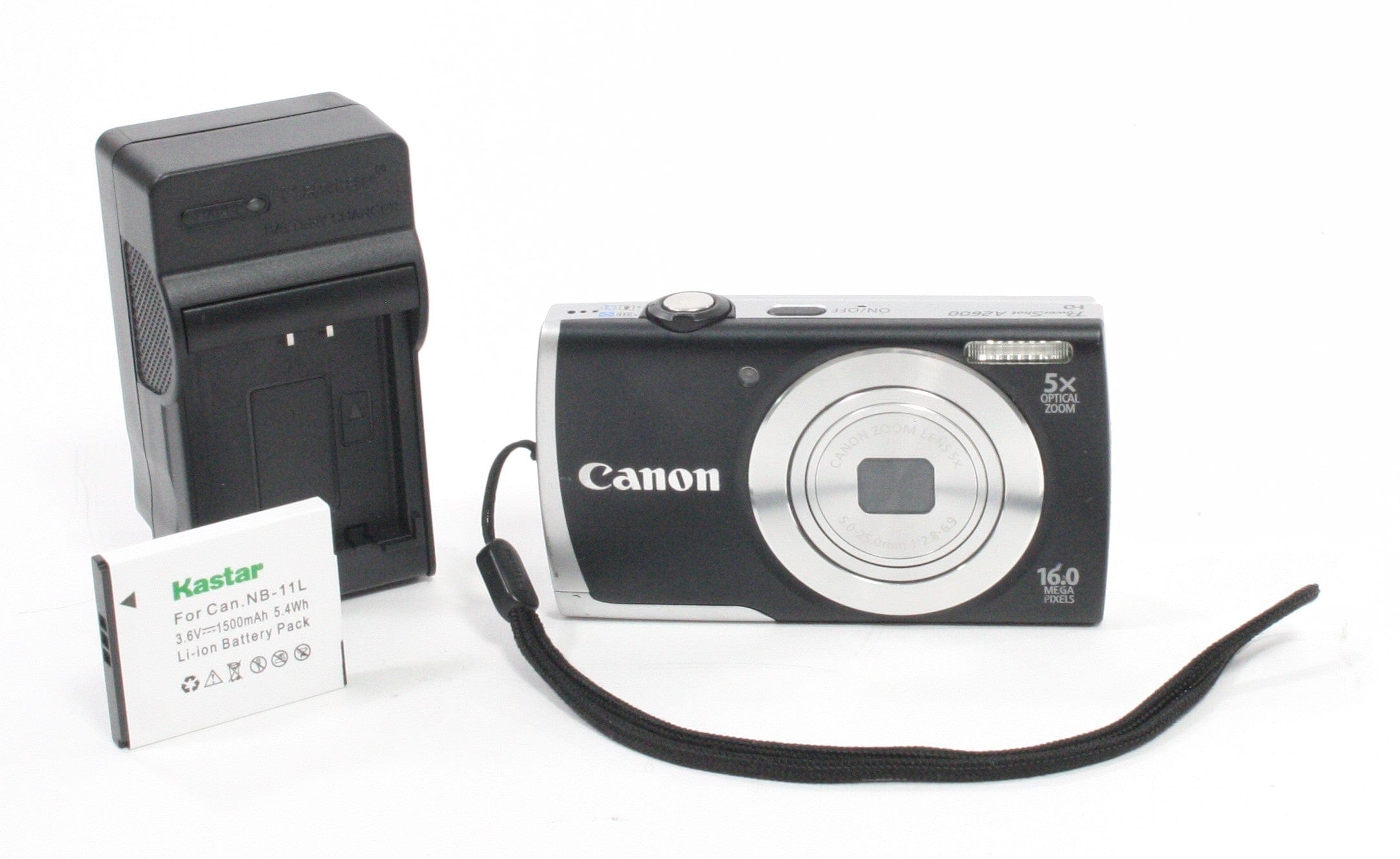 Canon Powershot A2600  5x Zoom 16mp Digital Camera