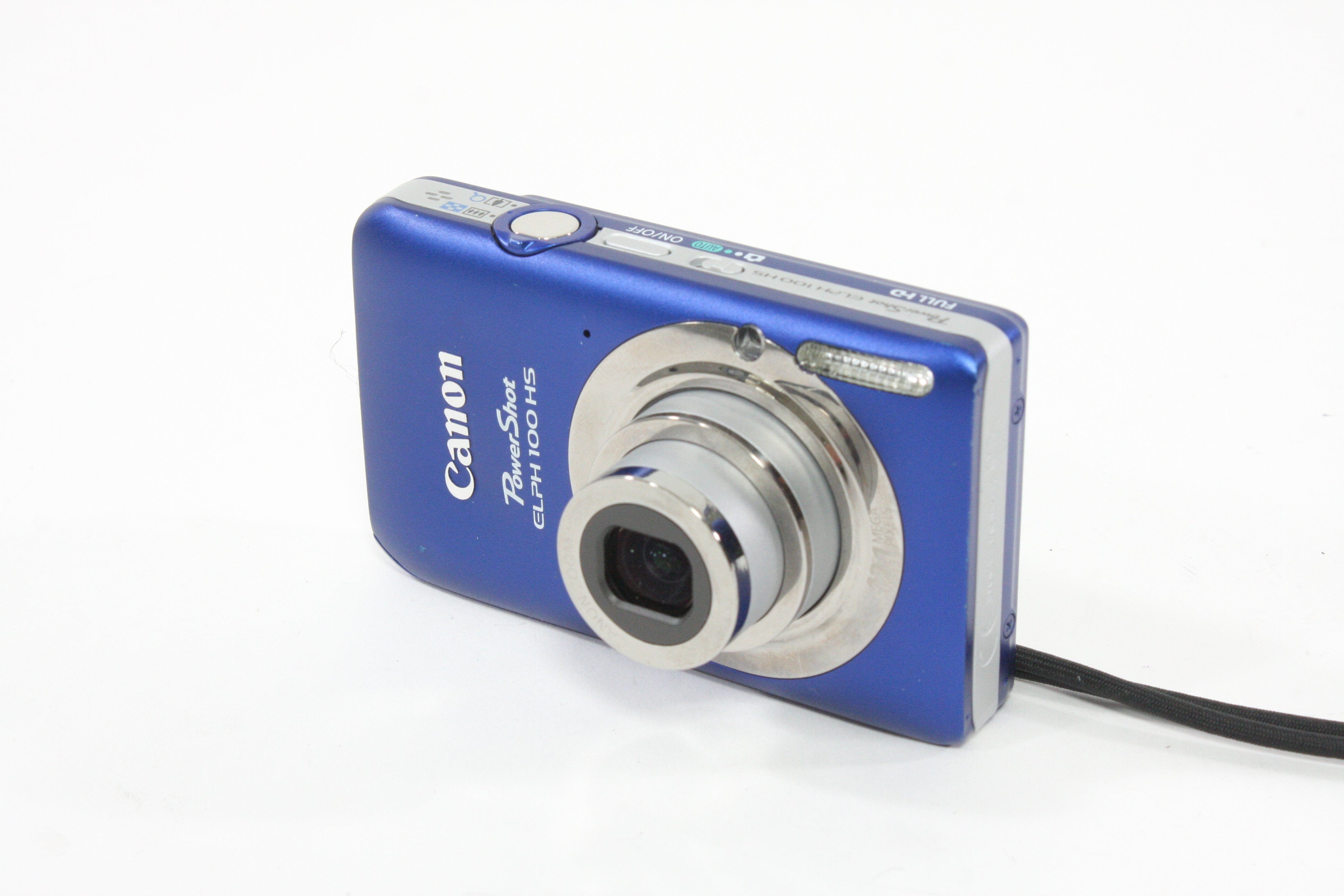 Canon PowerShot Elph 100 HS Digital Camera 12MP (Blue)