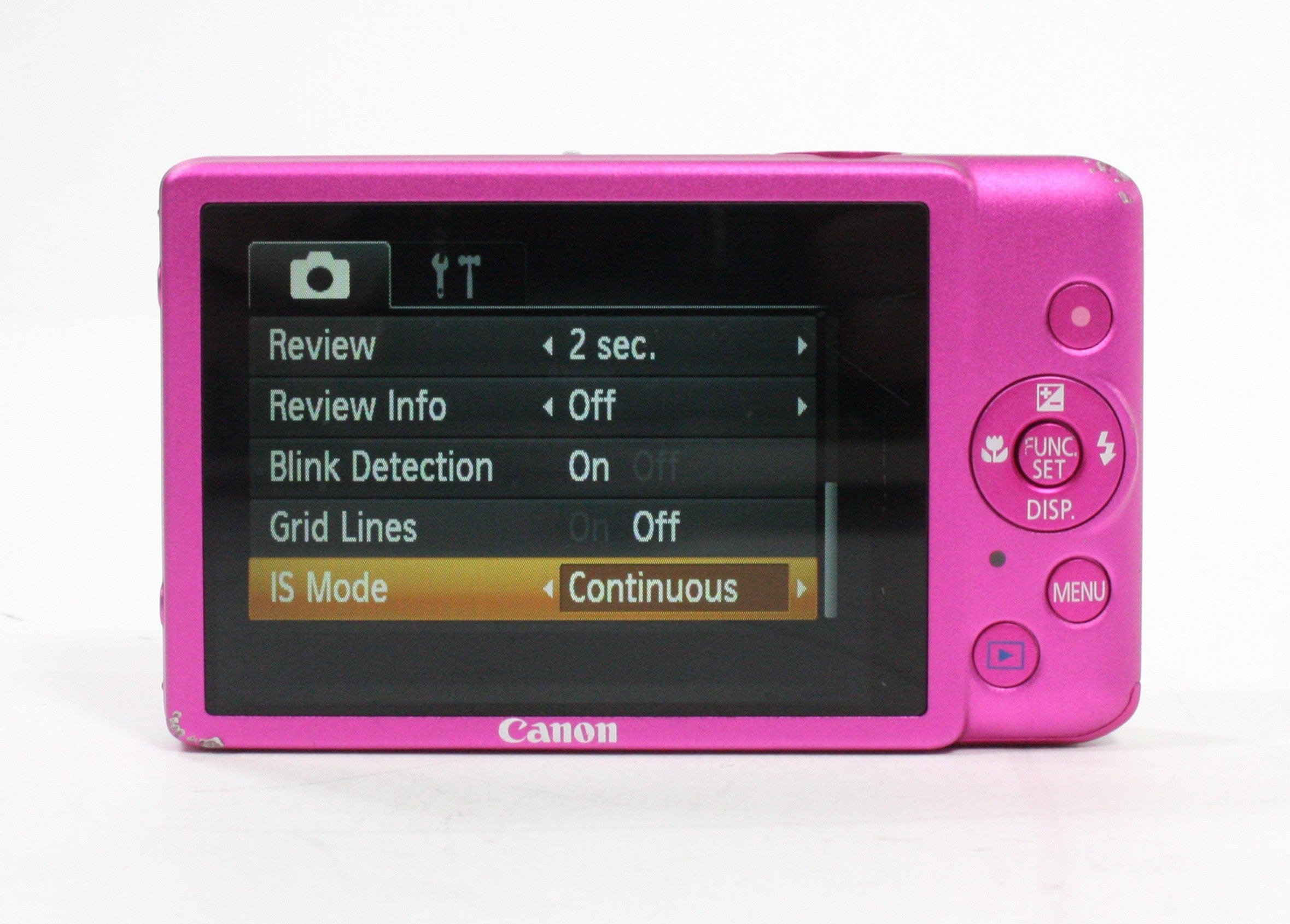 Canon PowerShot Elph 100 HS PC1588 Digital Camera 4x Zoom 12.1mp (Pink)