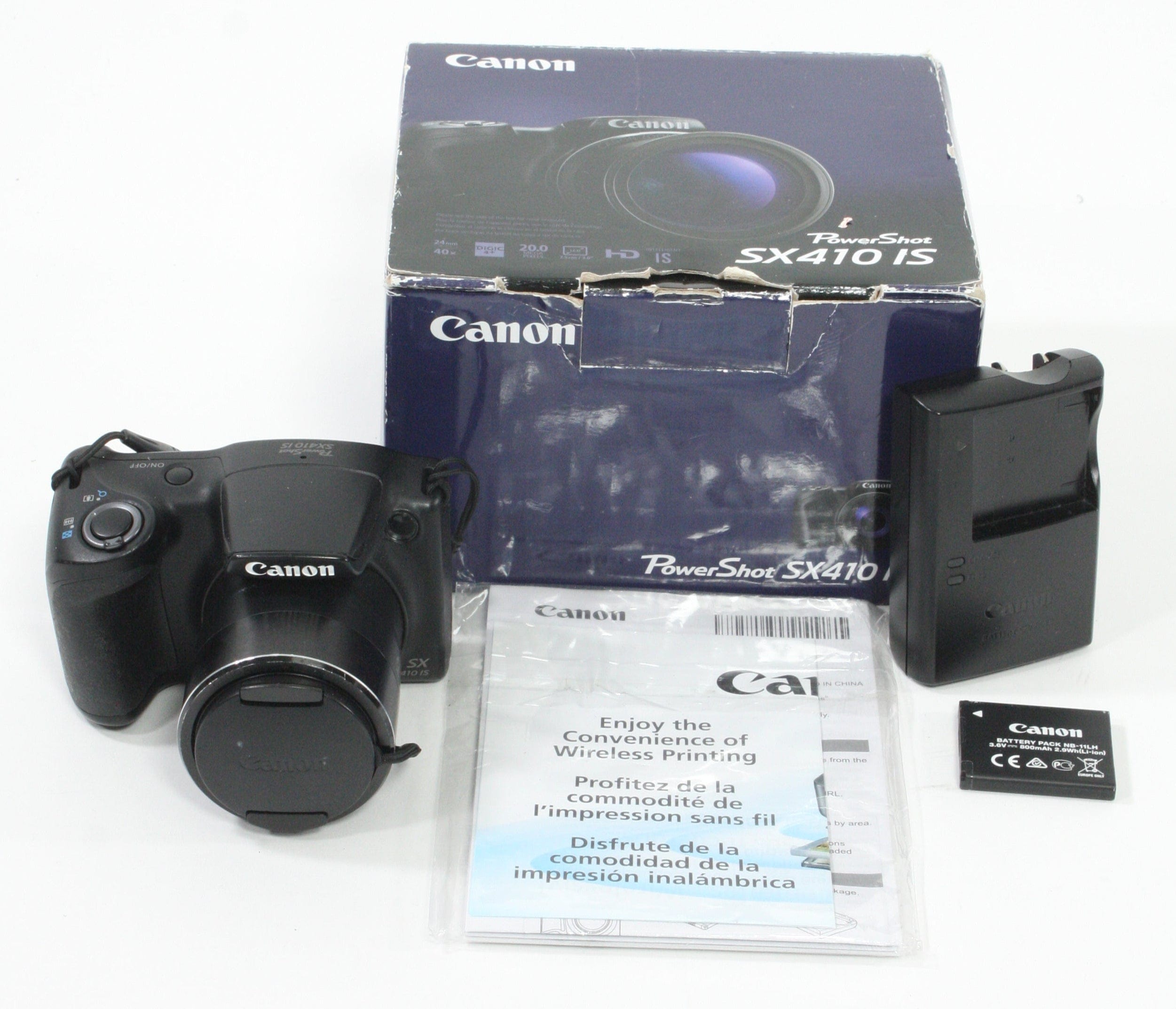 Canon PowerShot SX410 IS Digital Camera 20MP