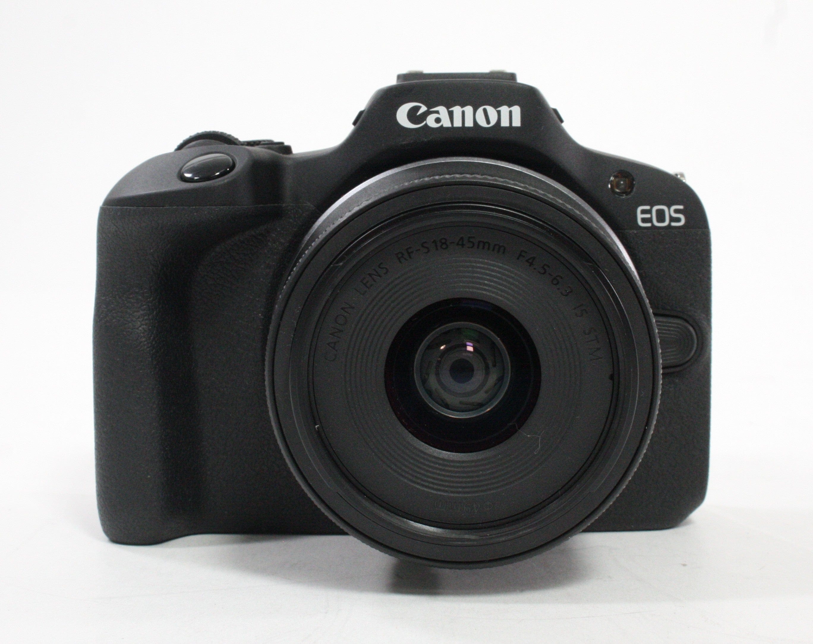 Canon R100 Mirrorless Digital Camera with 18-45mm f/4.5-5.6 IS STM Lens with Shutter Count (less than) 1,000